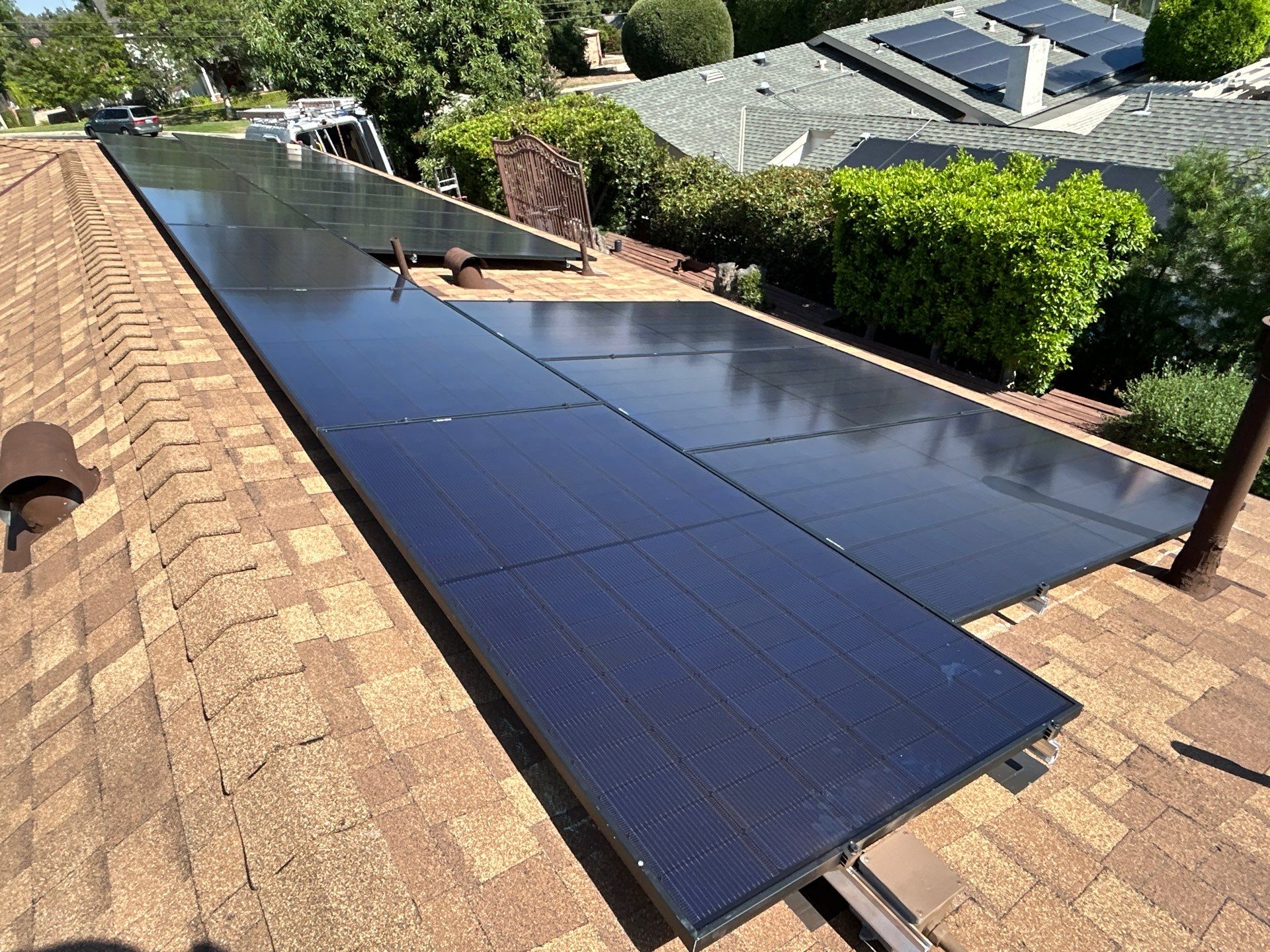 Residential Solar Panel and Tesla Powerwall Installation in Upland by AWS Solar