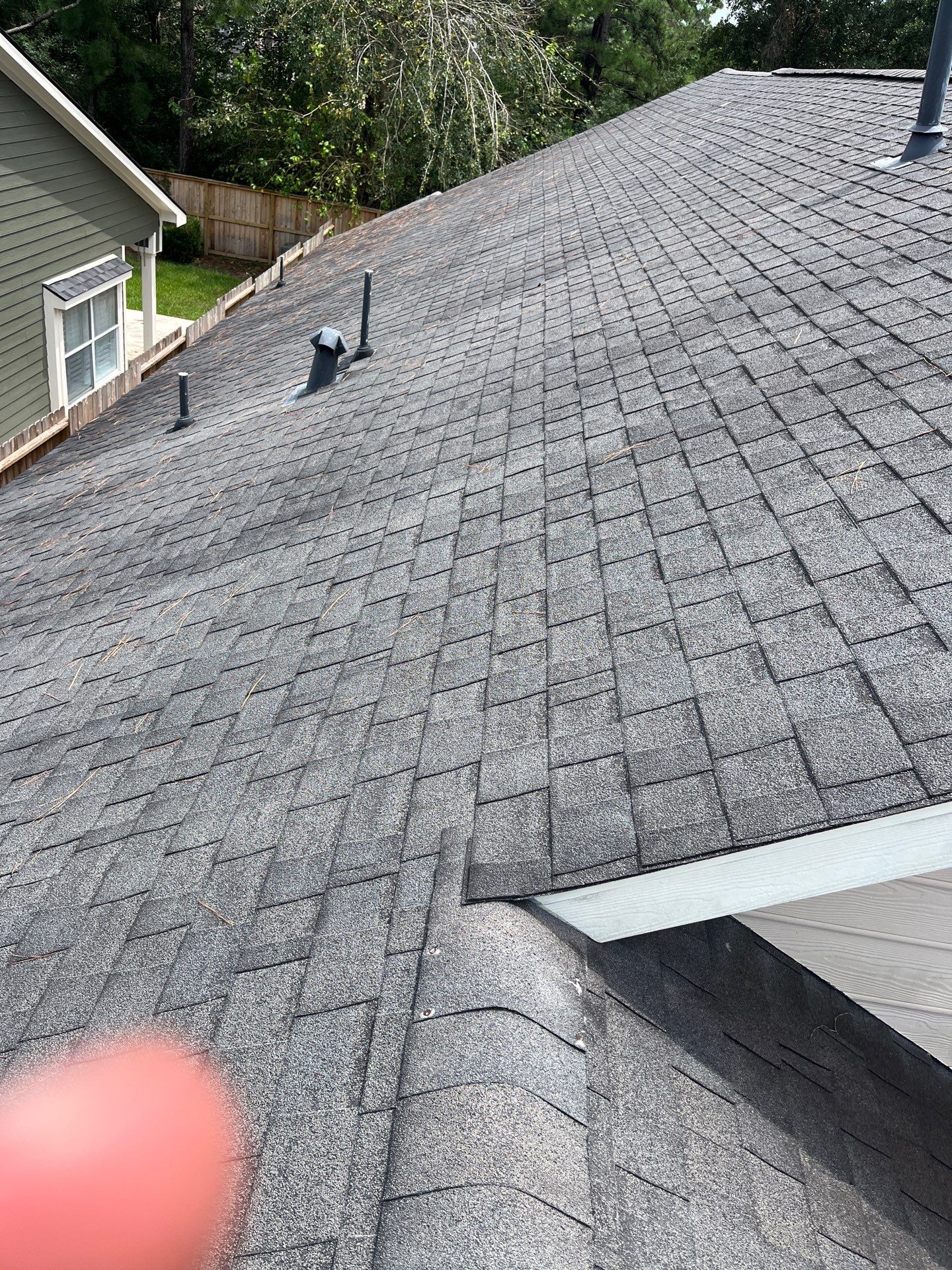 Hail Damage using Owen's Corning Duration (Lifetime) Shingles by Roof Repair Company
