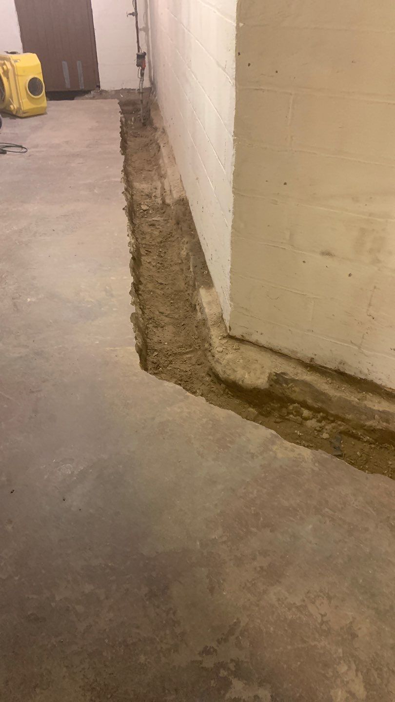 Basement Remodel for New Tenants in North by Waterproofing Northeast