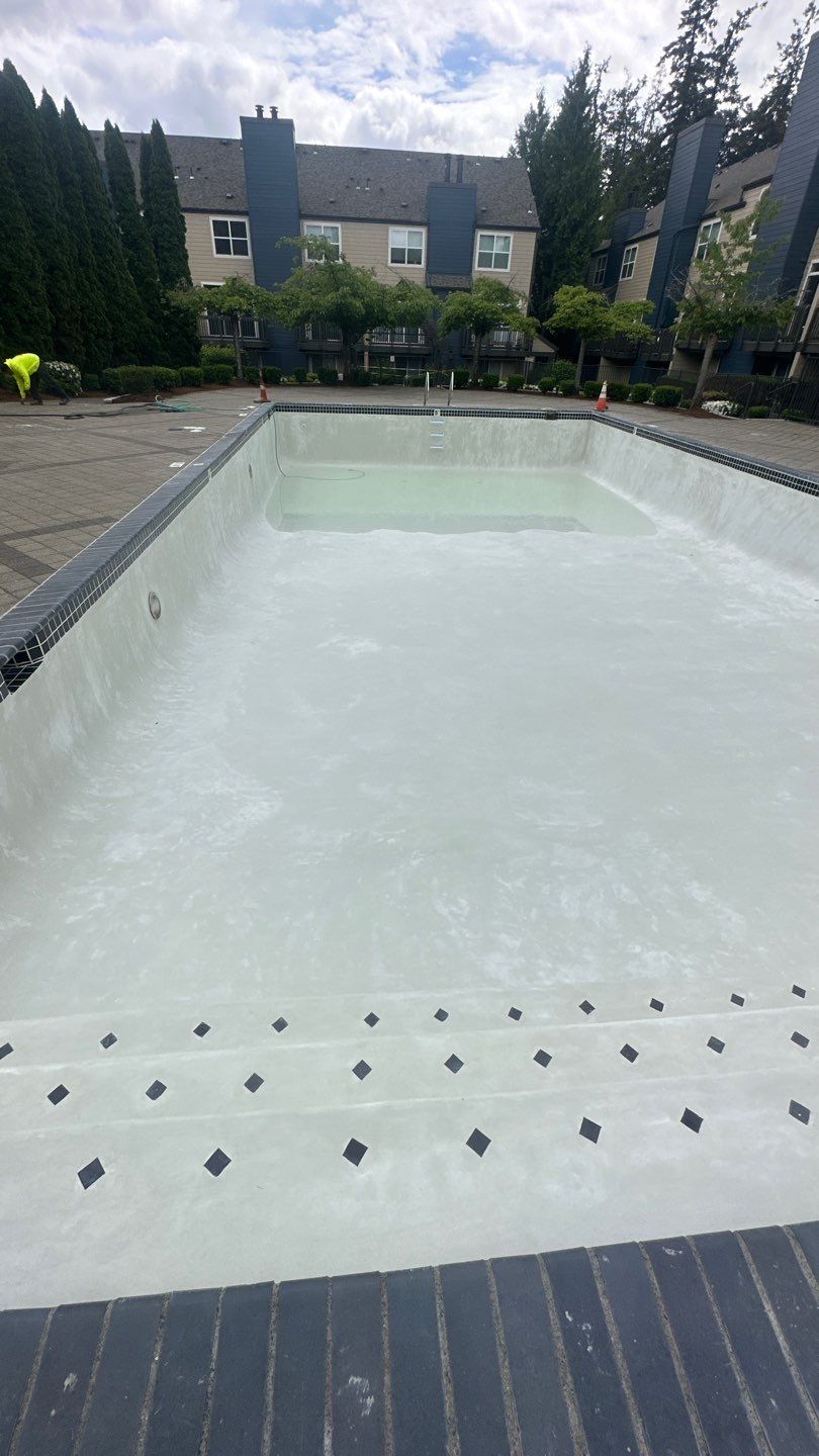 Pool Remodel  by Leftcoast General Construction, llc
