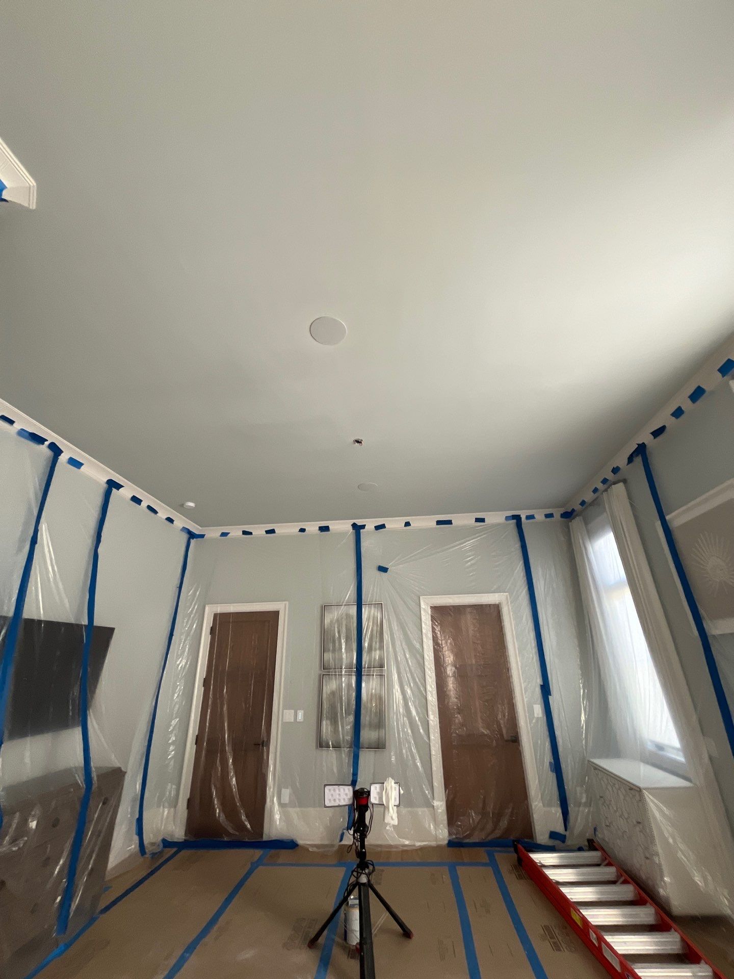 Interior Ceiling Repair – Bedroom Humidity Damage by Atlanta's Paint Doctor