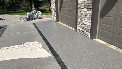 Garage Transformation using Greystone 1/8"