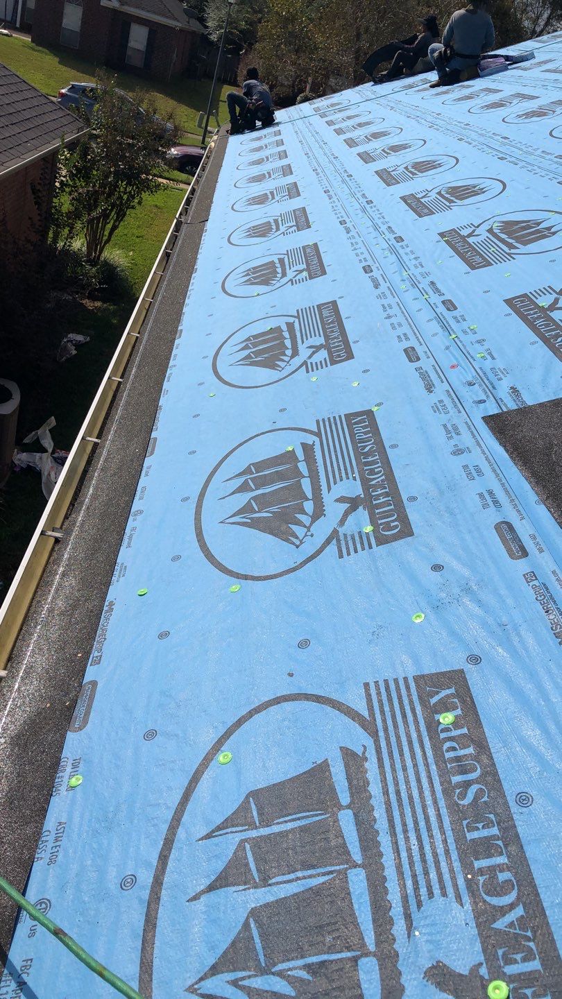 Residential Roofing Installation using Roof Replacement by American Roofing & Construction LLC