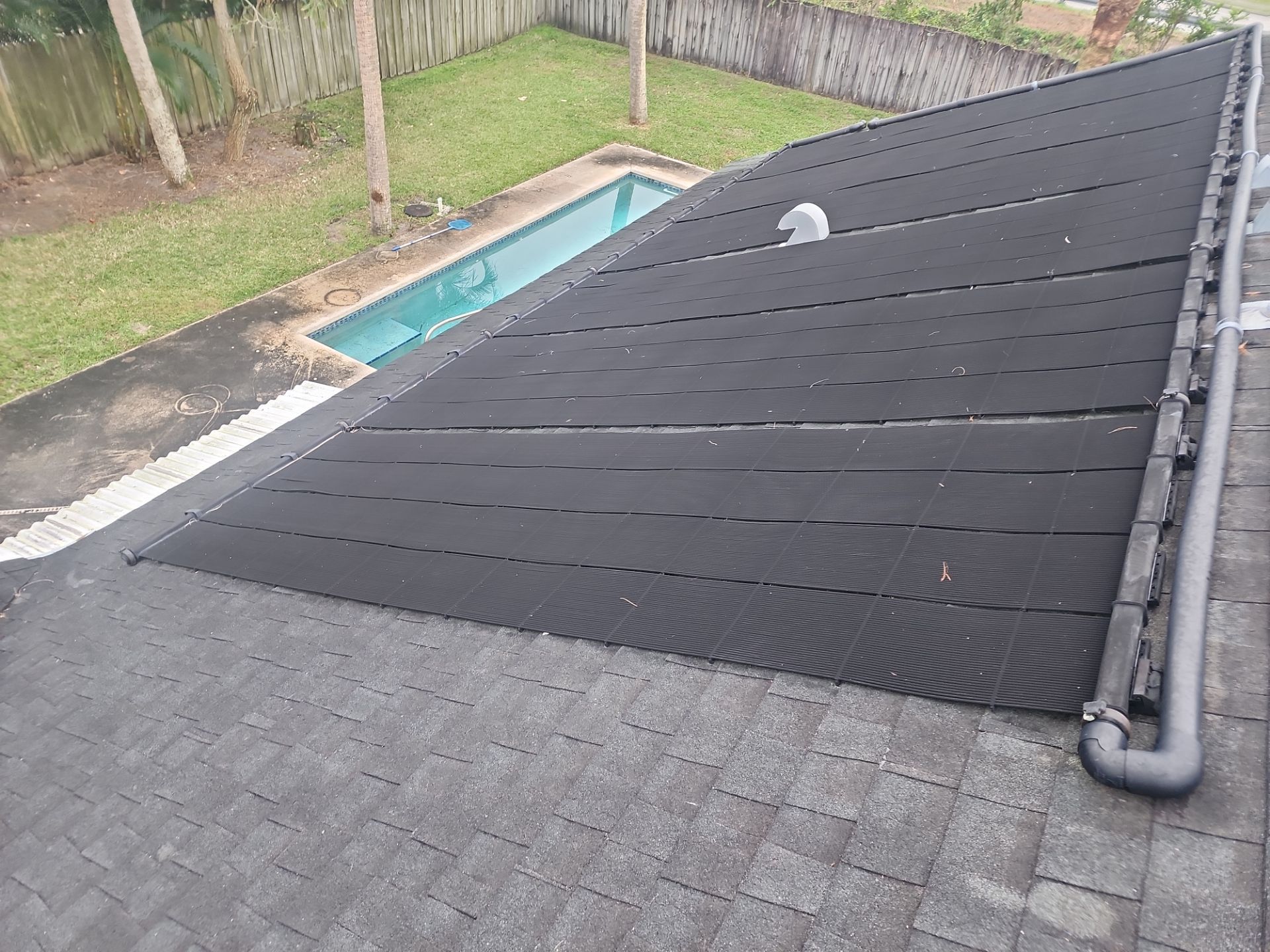 Residential Shingle Roof Repair and Driveway Coating in Royal Palm Beach by Aastro Roofing