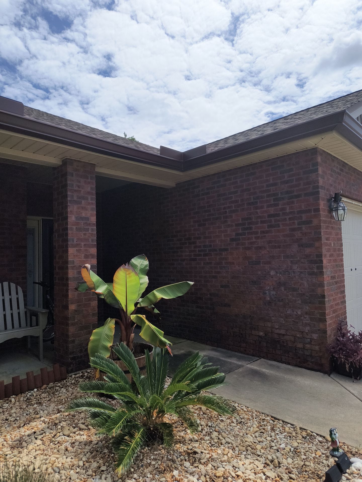 Premium K-Style Seamless Gutters in Panama City FL by Gutter Professors