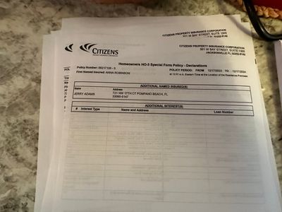 Water Damage Claim in Pompano Beach