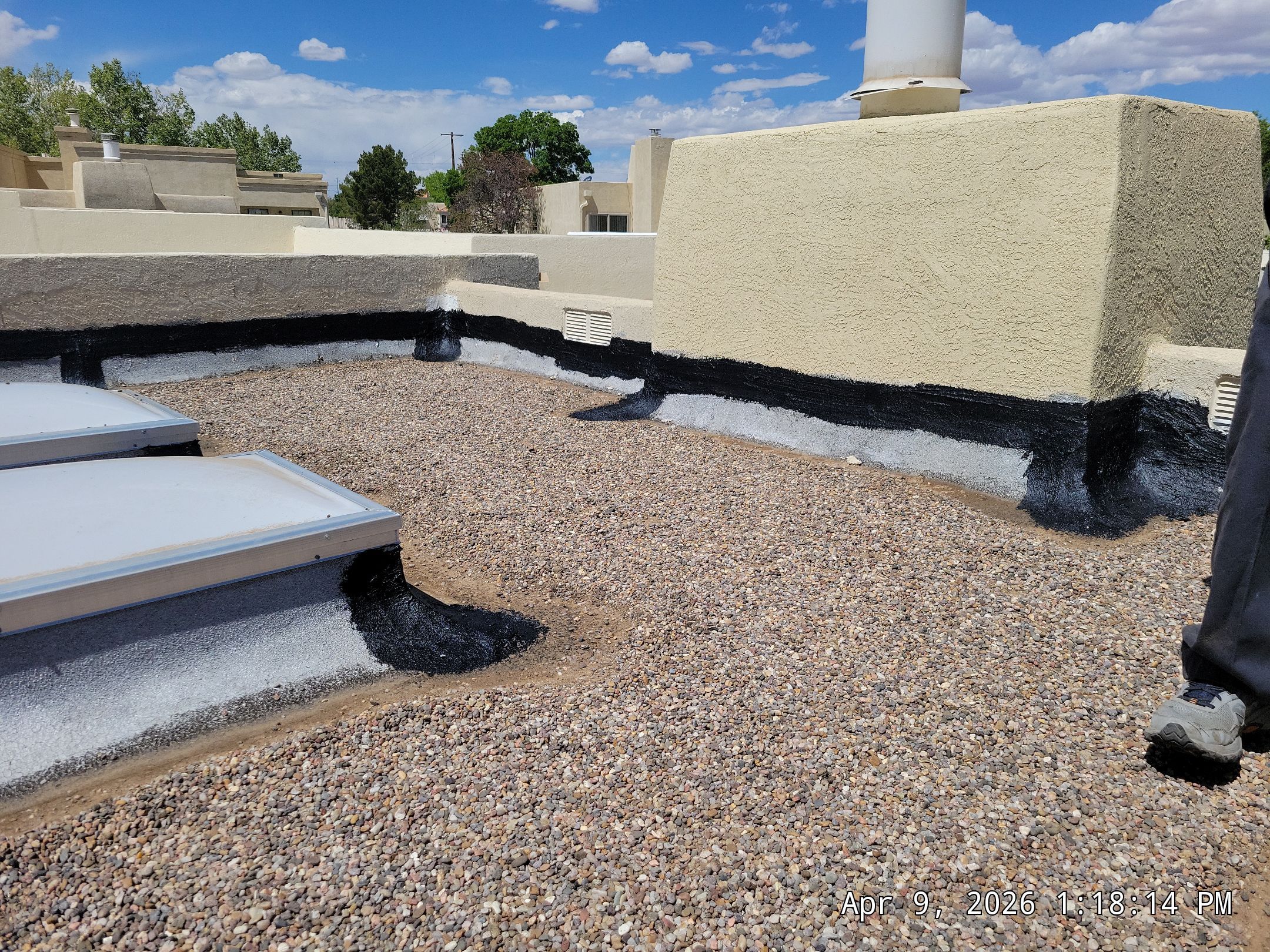 Tar and Gravel Roof Maintenance and Skylight Sealing in Rio Rancho by Doyle Roof Masters Inc