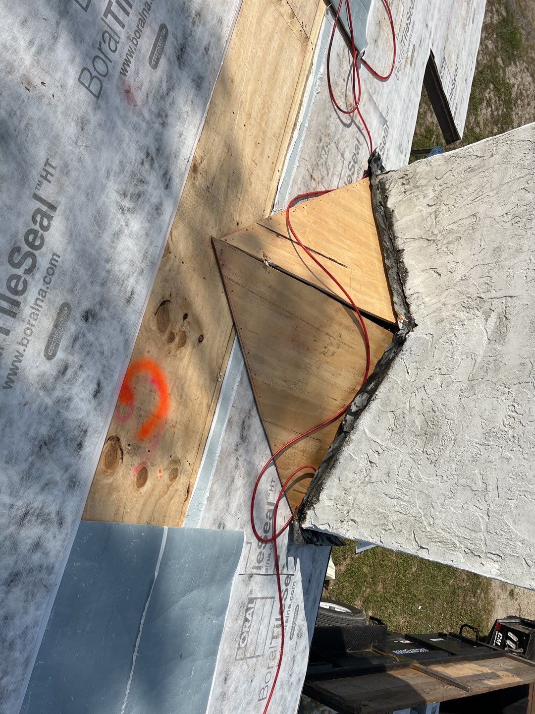 Residential Roofing Installation using 26 GA Rib Panel Galvalume by 1st Class Roofing, Inc.