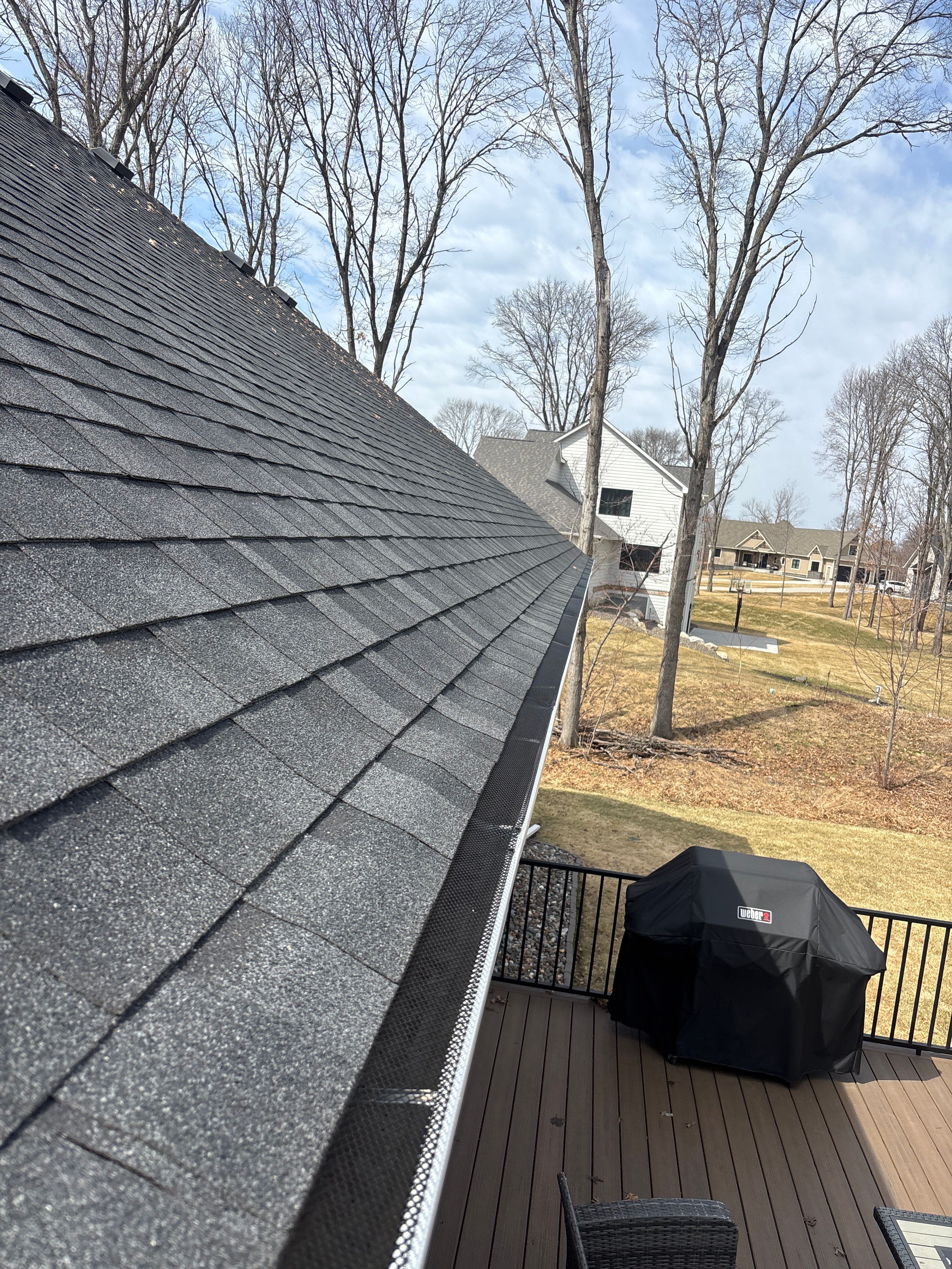 Gutter Protection and Screen Installation in Ham Lake by Next Level Seamless Gutters / Exteriors Inc.