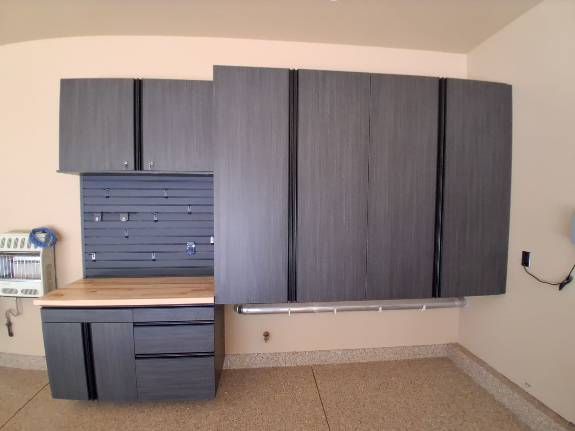 Garage Organization & Coating in Granger!  by Innovative Spaces / Innovative Concrete Coatings