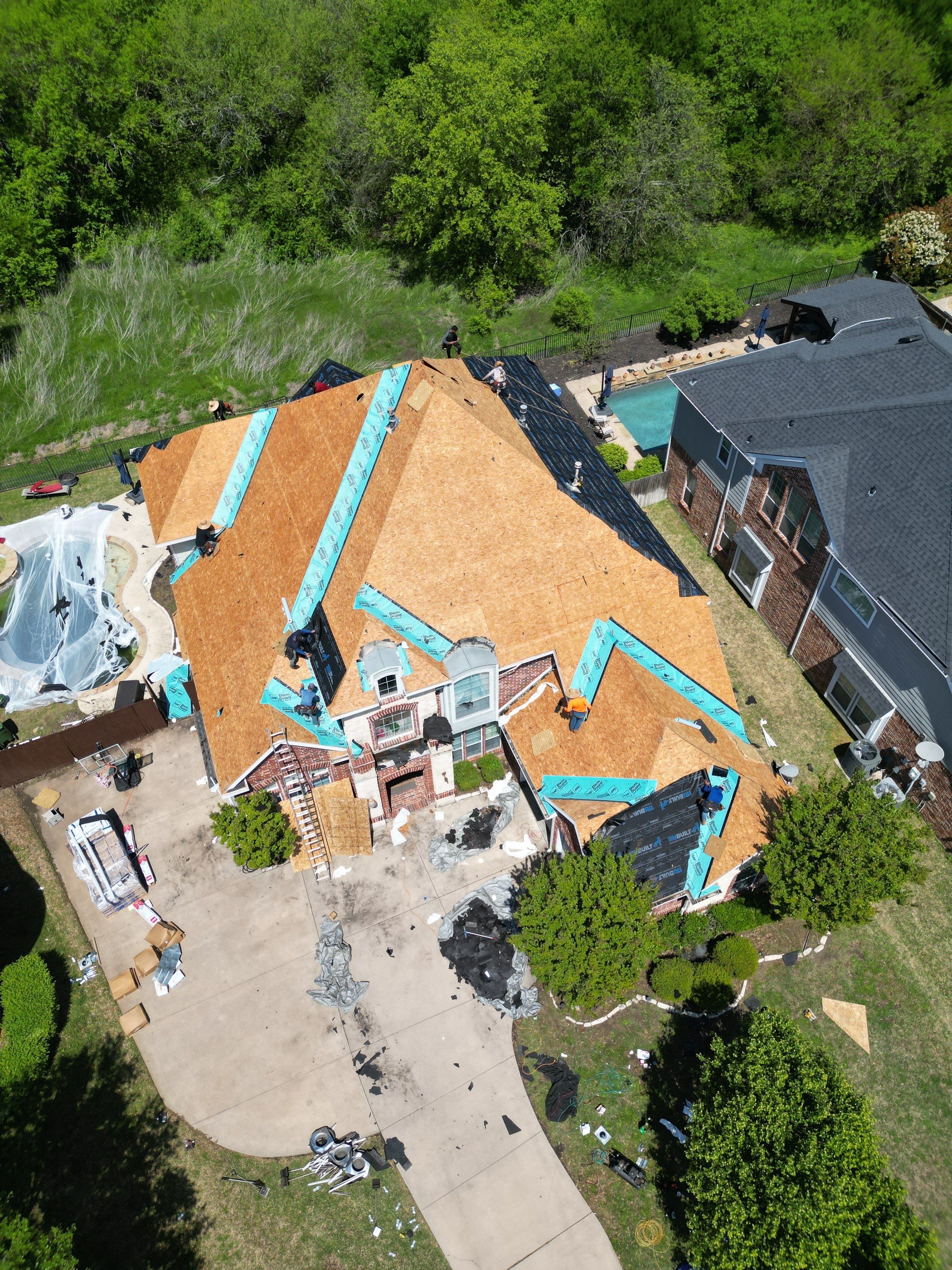Project in Mansfield by Rhino Roofing and General Contracting, LLC