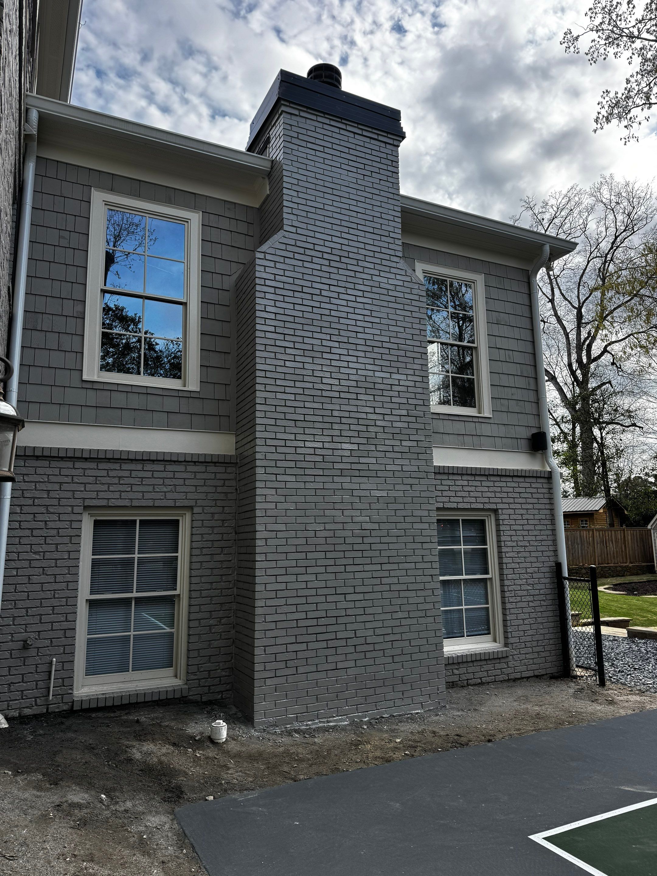 Chimney- Exterior Refresh by Praise God Painting, LLC