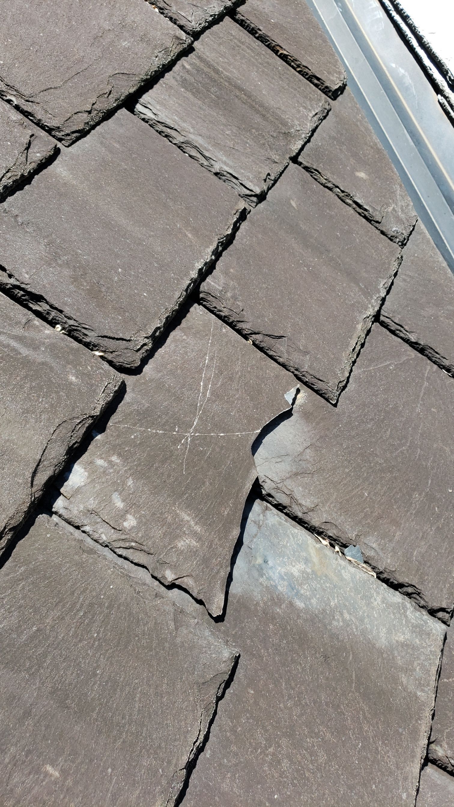 Slate repair in Guilford by Roof Right Inc