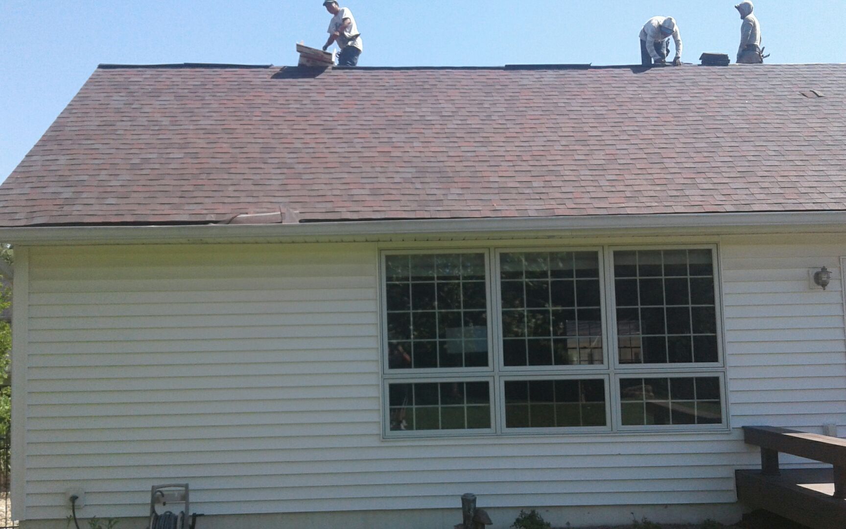 ROOF SIDING GUTTER REPLACEMENT after major Stom  using Owens Corning Duration and Alside Prodigy Siding by Gorilla Exteriors Contracting, LLC