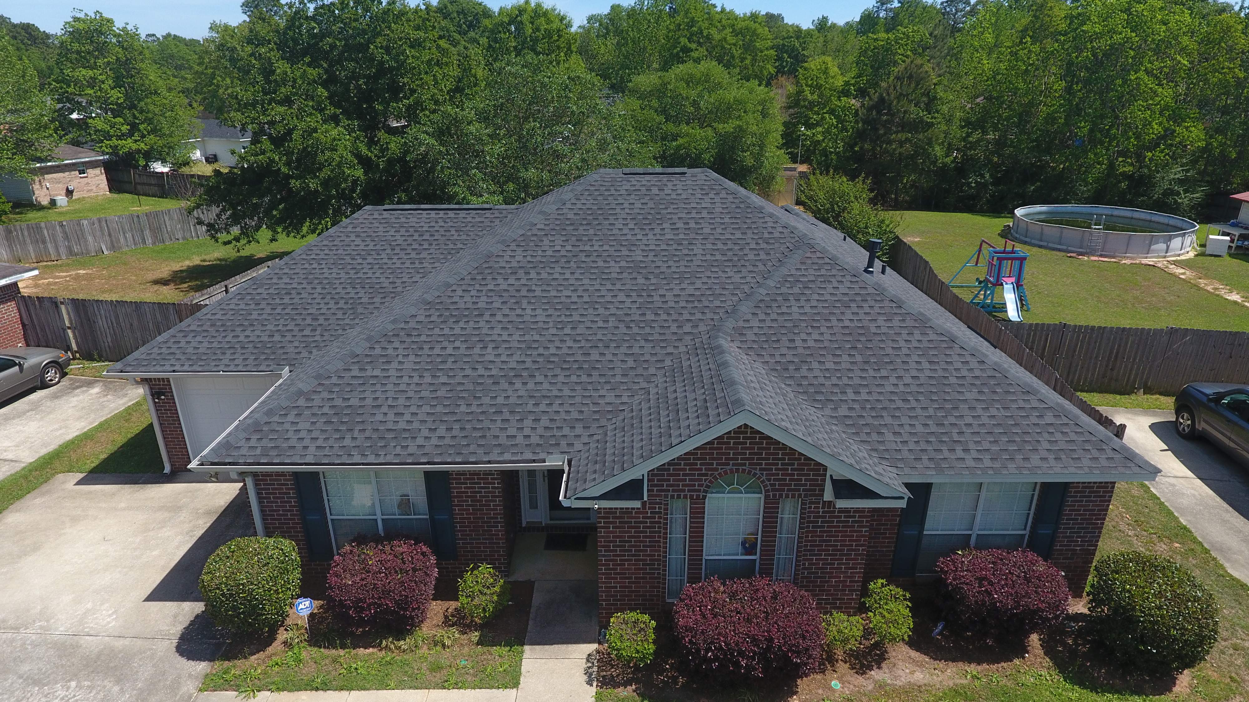 Residential Roofing Installation using Roof Replacement by American Roofing & Construction LLC