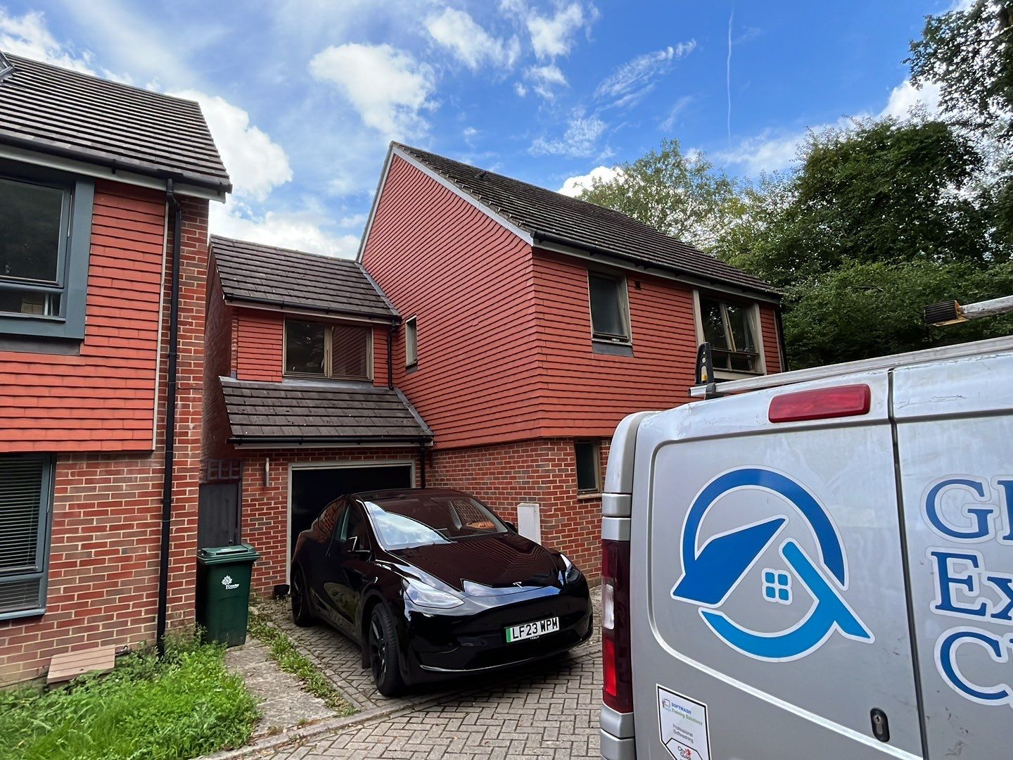 Roof Clean and Biocide Treatment using Honda 15lpm Low Pressure Washing Machine by Ges Exterior Cleaning ltd