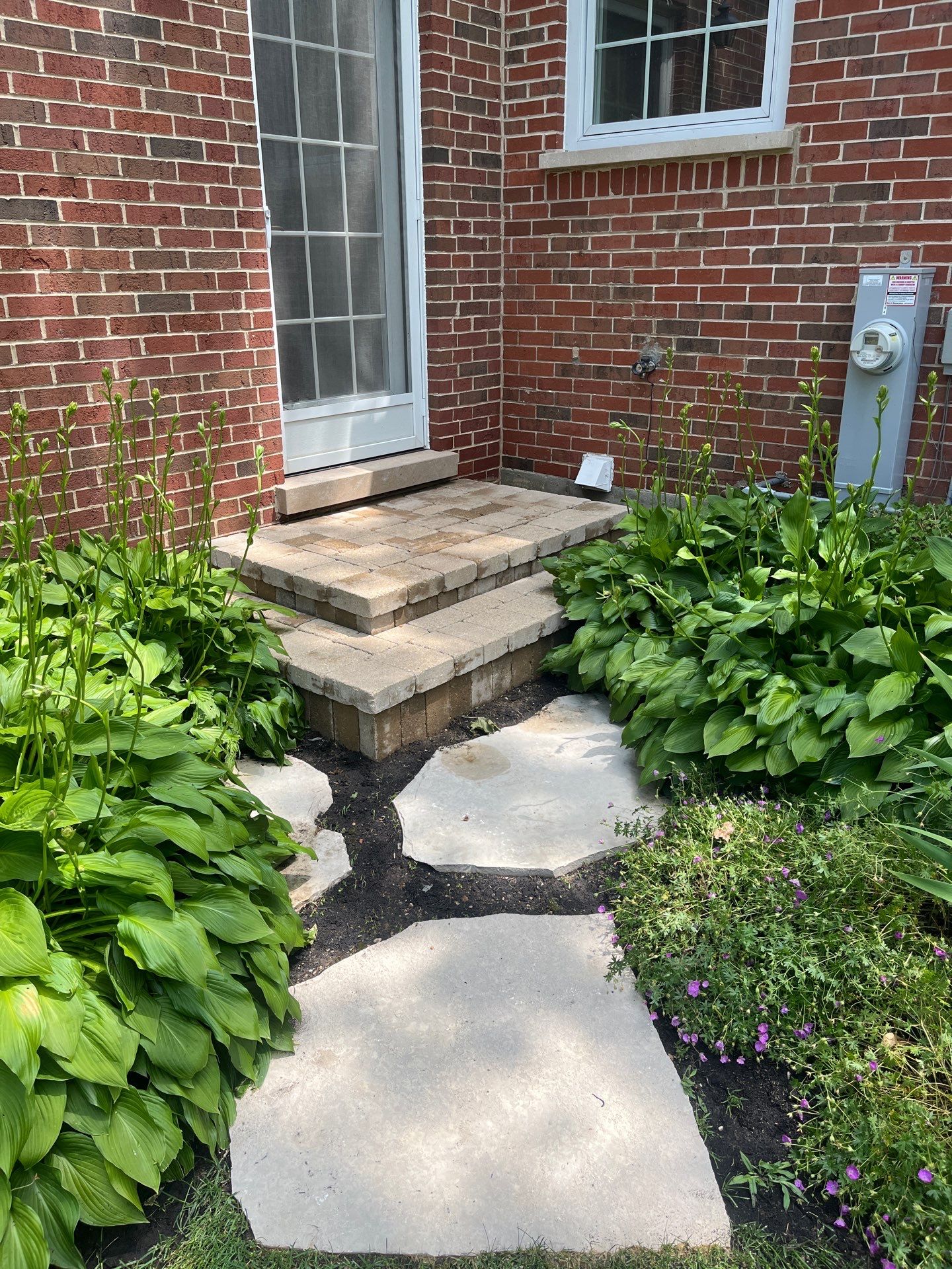 Brick paver clean, sand and seal.  using Surebond SB-1300 by Northern Power Washing LLC.