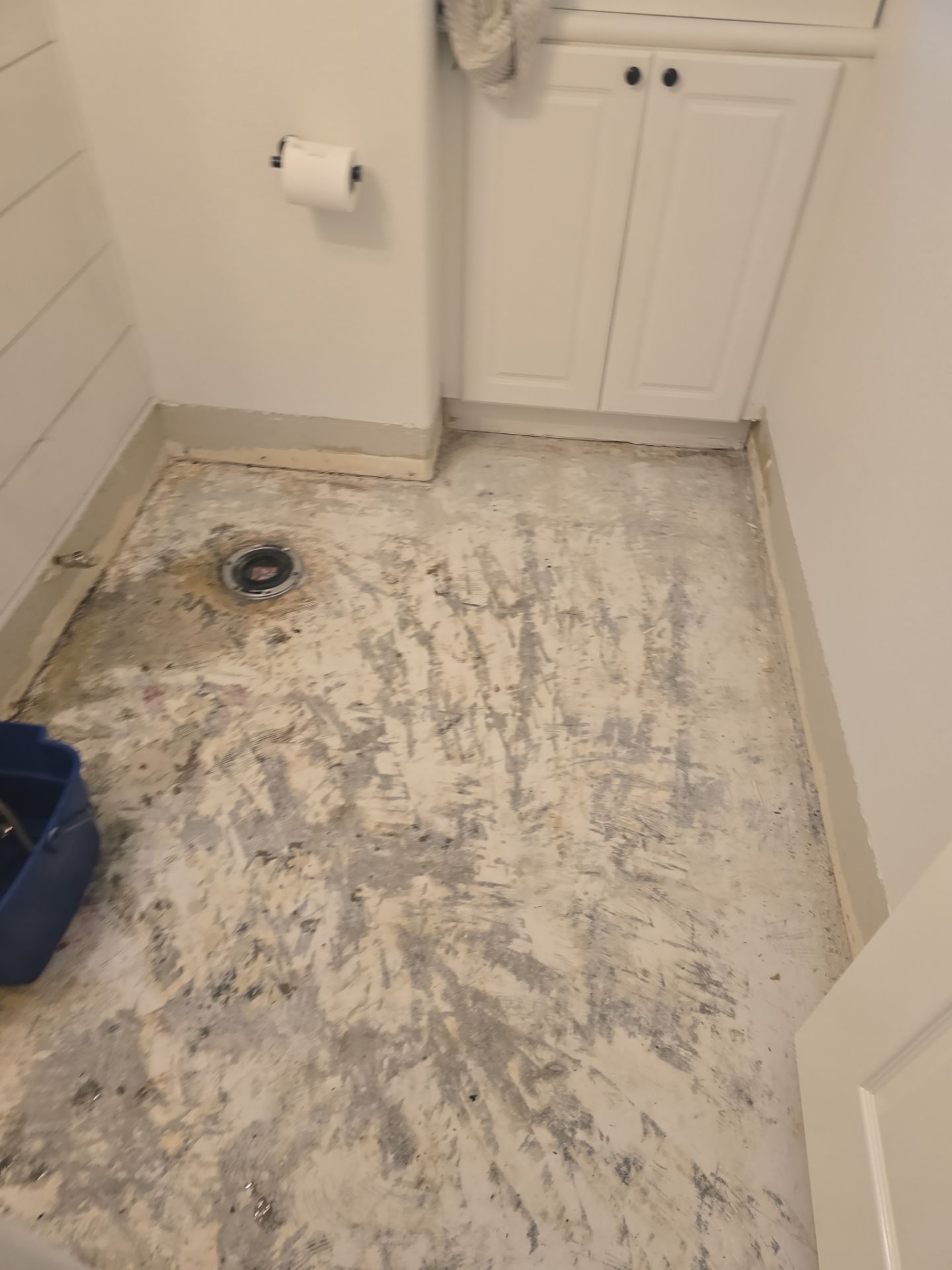 Installed Toilet Trim and Flange.  by Us Plumbing 