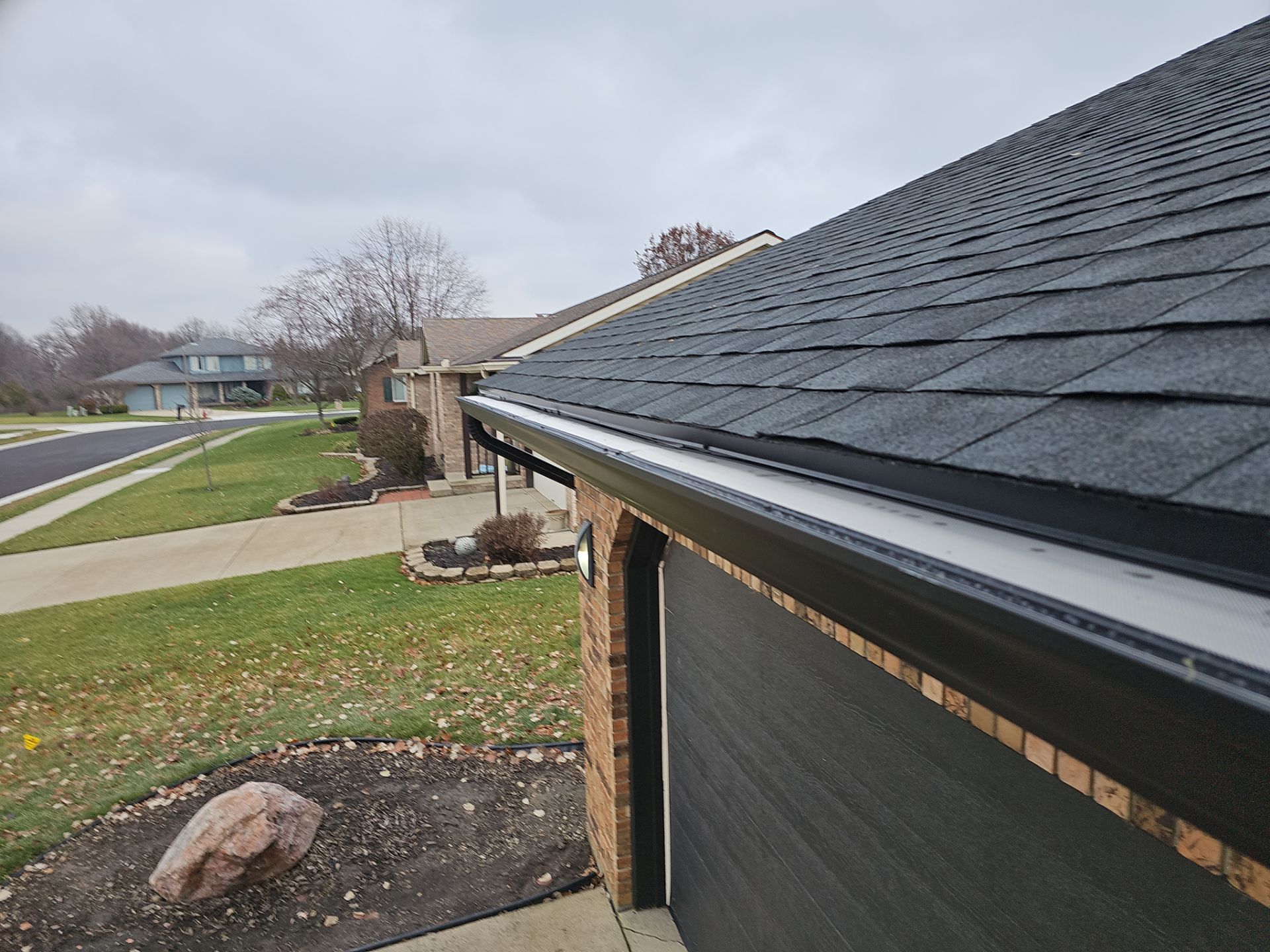 Residential Roofing Installation using GAF Timberline HDZ Charcoal by Nitro Roofing and Construction