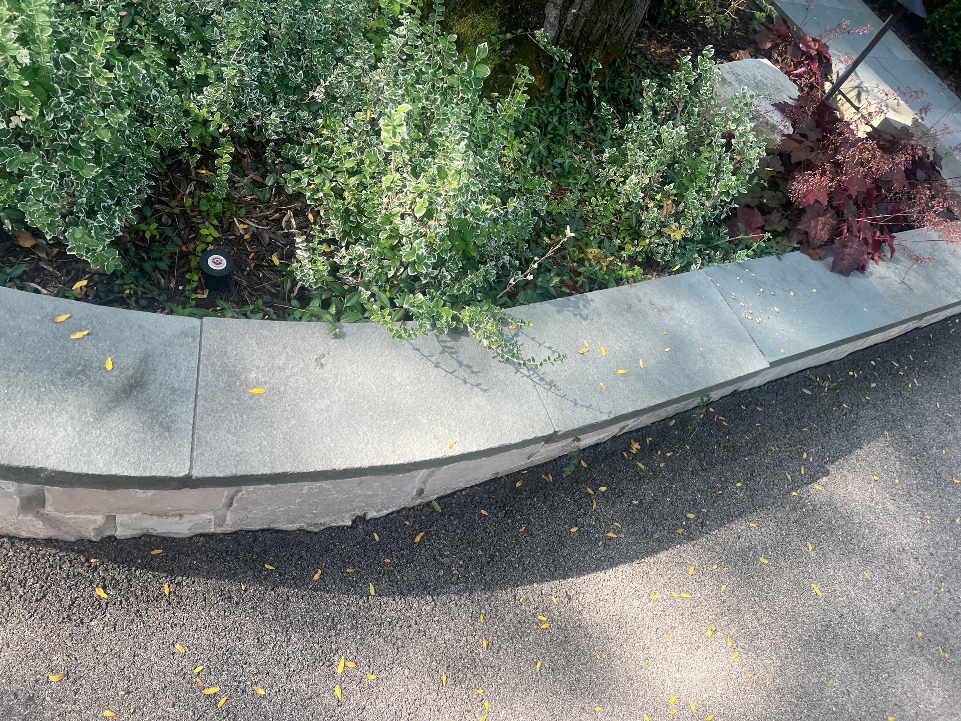 Complete Exterior House, Bluestone & Garage Floor Cleaning by Northern Power Washing LLC.