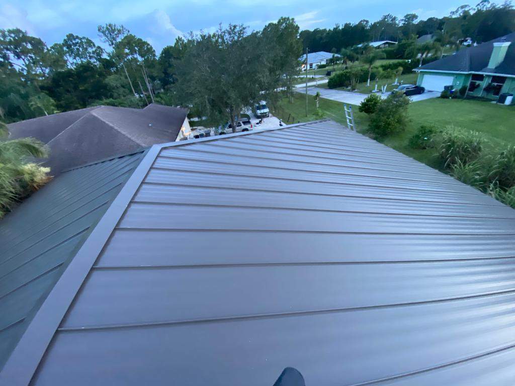 24ga 1" Nail-Strip Medium Bronze  by Total Roofing System The Metal Roof Experts