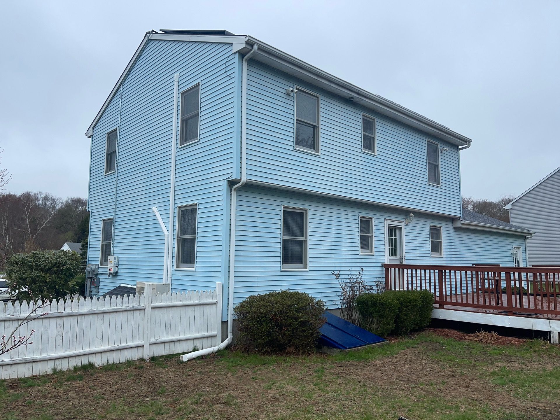 Siding Installation using CertainTeed Monogram Vinyl Siding - D4 - Desert Tan by A Plus Exterior