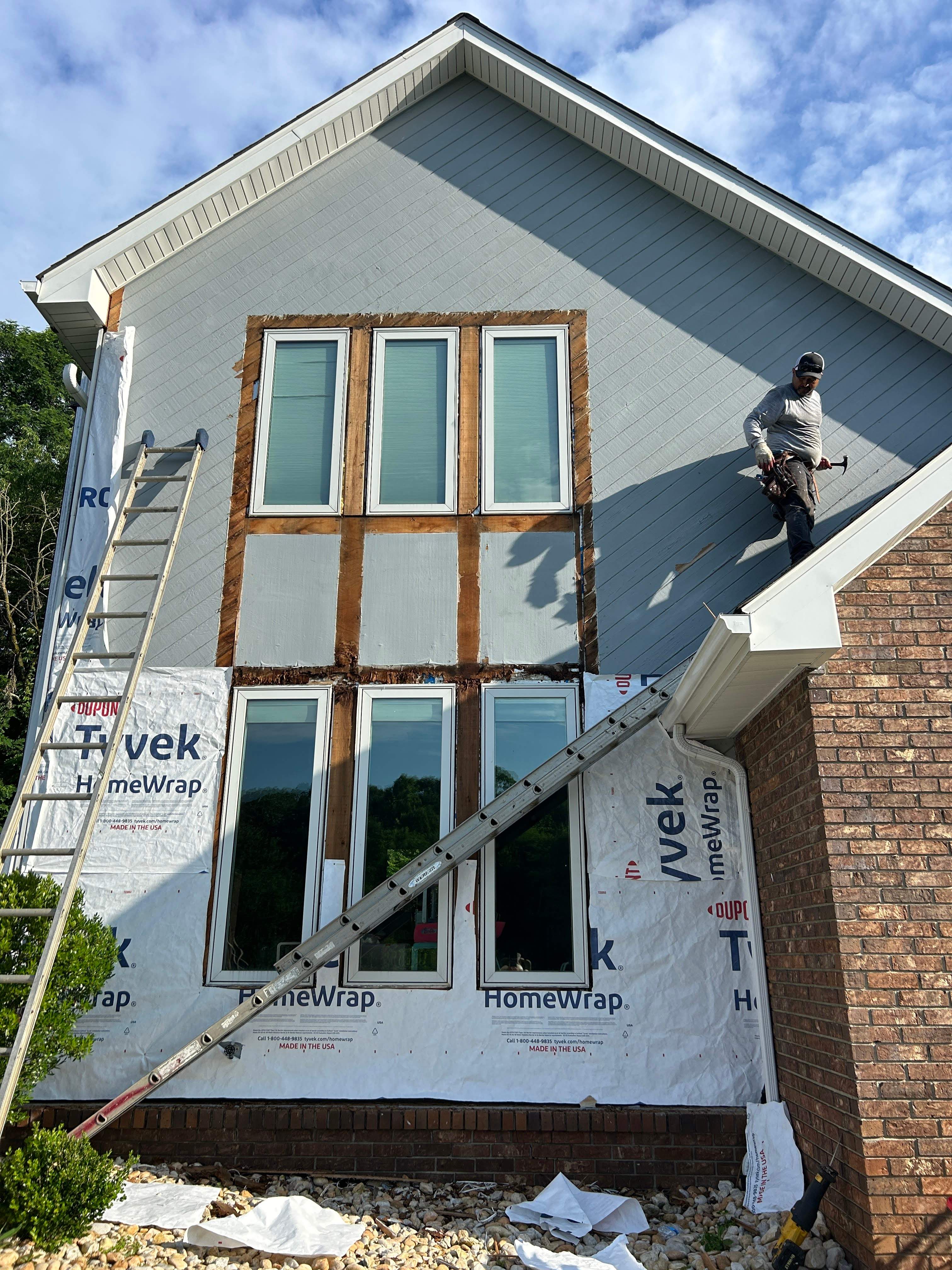 James Hardie Board and Batten Home Siding Renovation in Coraopolis by Ideal Siding Pittsburgh