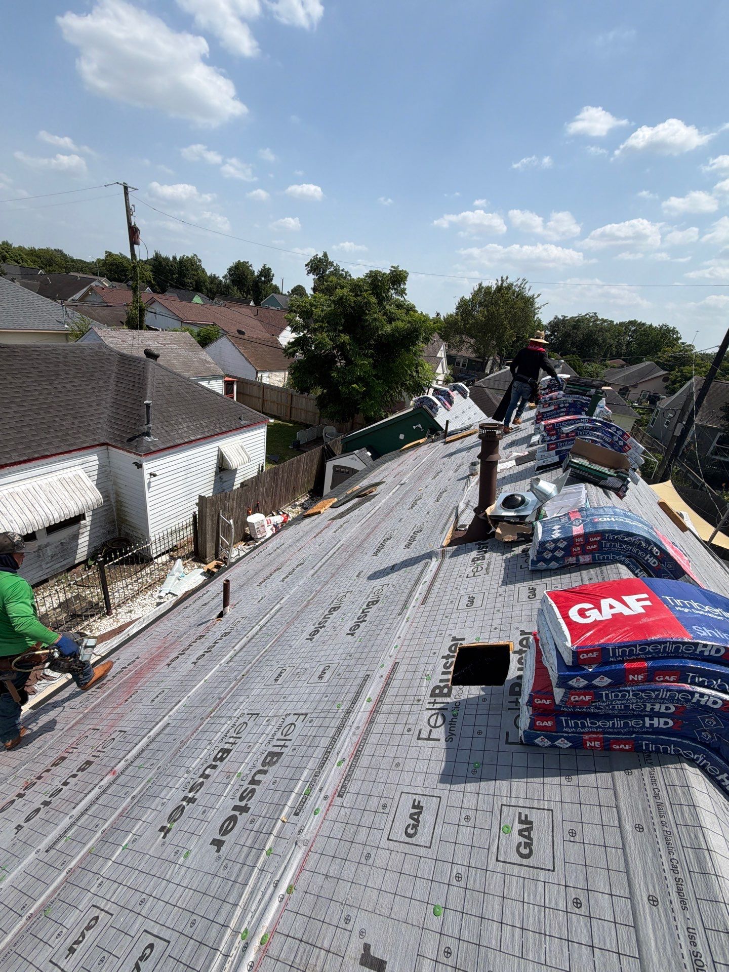 Roof Replacement in Lawndale / Wayside, Houston TX by Roof Repair Company