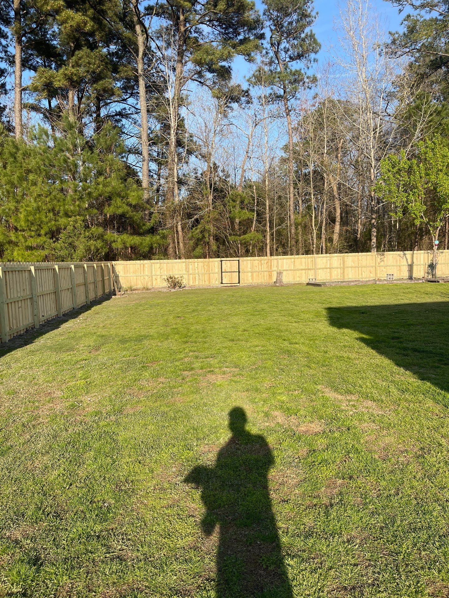 Project in New Bern by Superior Fence and Rail