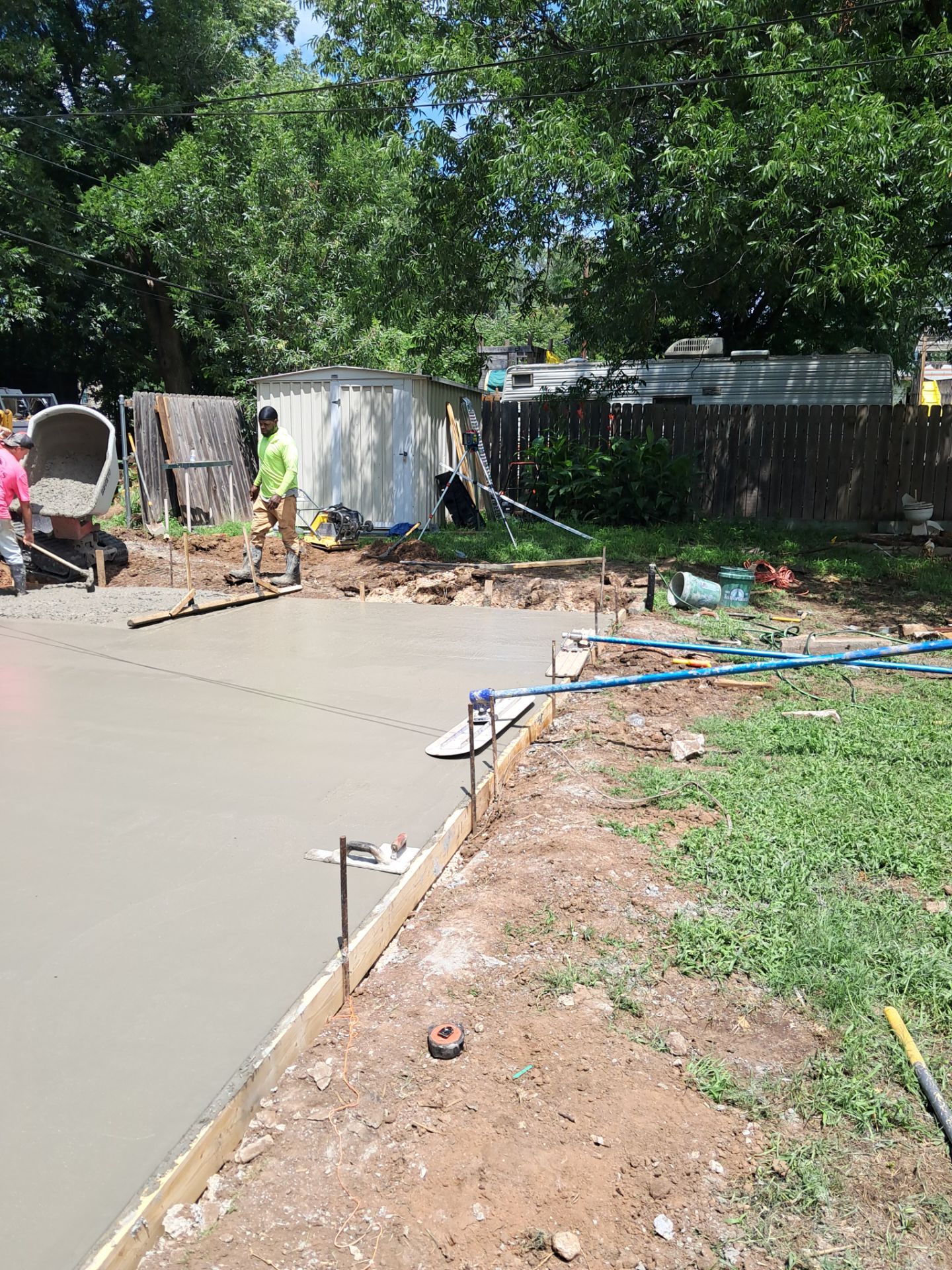 Demo , Concrete Pad, And Cedar Fence by Clays Services Inc