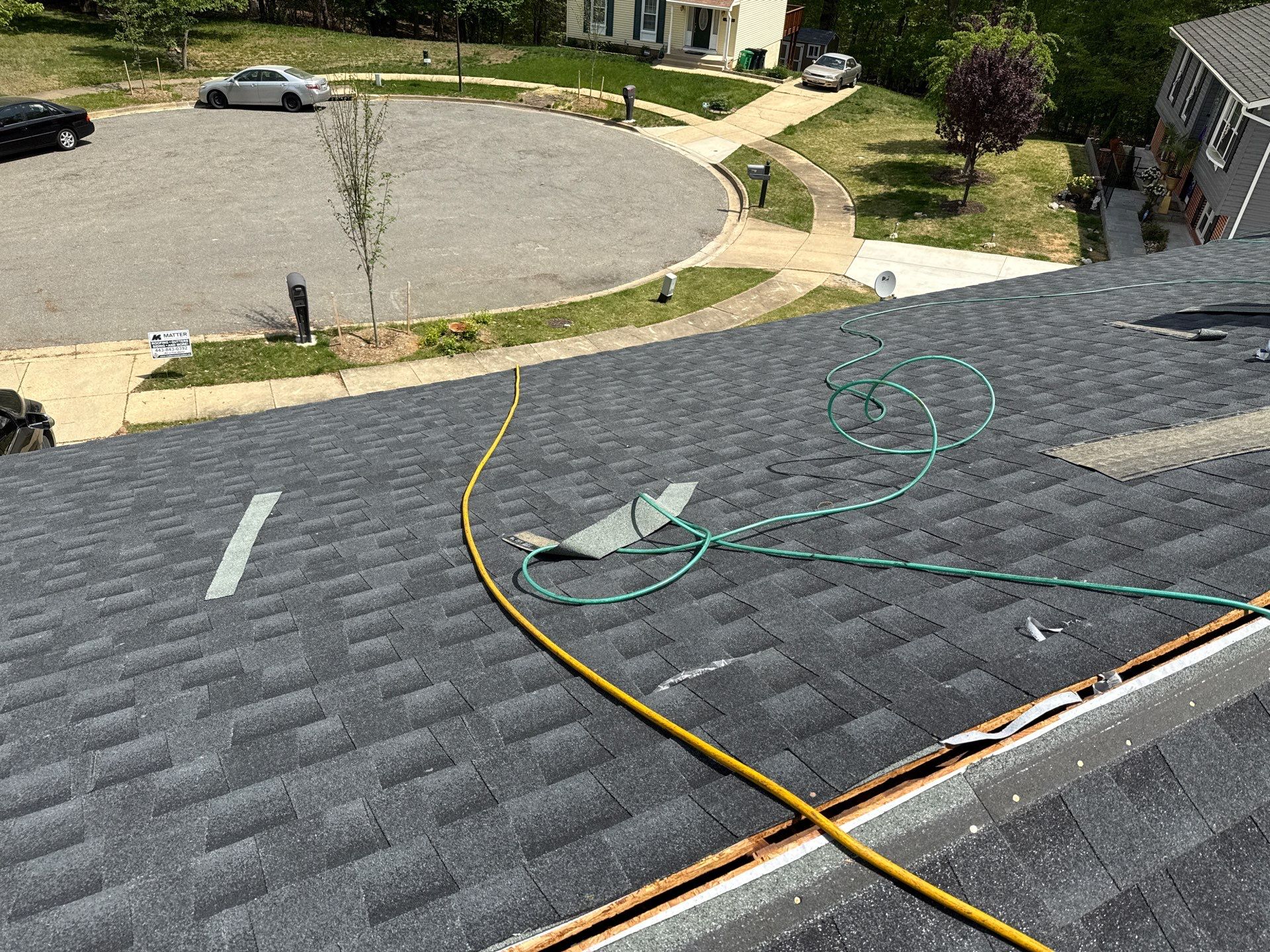 Residential Roofing Installation using GAF Timberline HDZ by Matter Construction, LLC