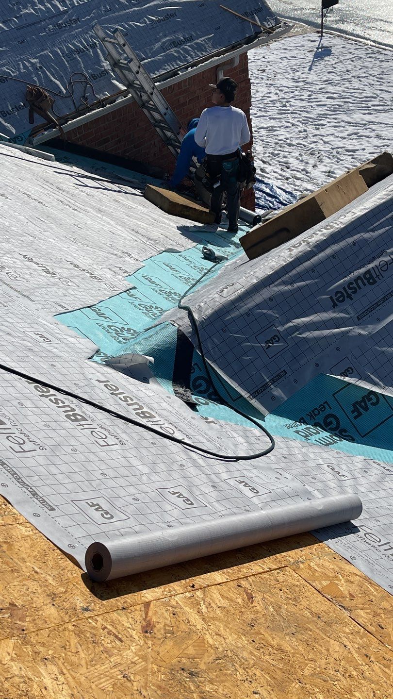 Residential Roofing Installation using GAF HDZ Roofing System  by Undersun Roofing 