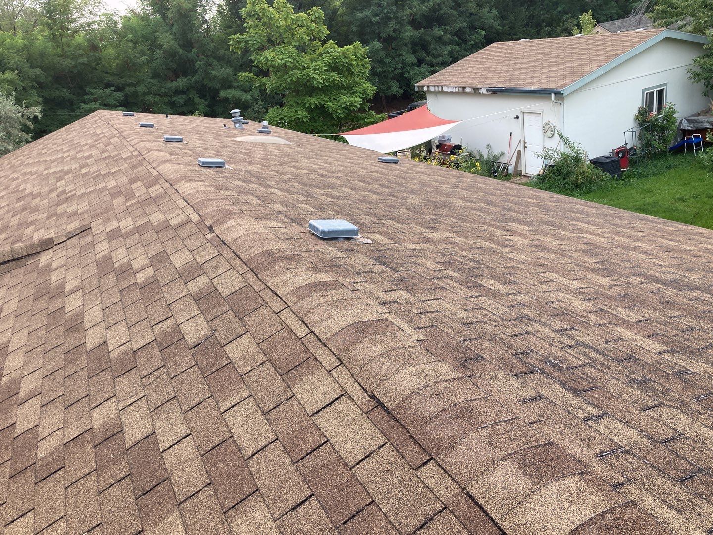 Boise ID., Residential Roofing Installation using Owens Corning Duration in Harbor Blue by ID Roofing LLC