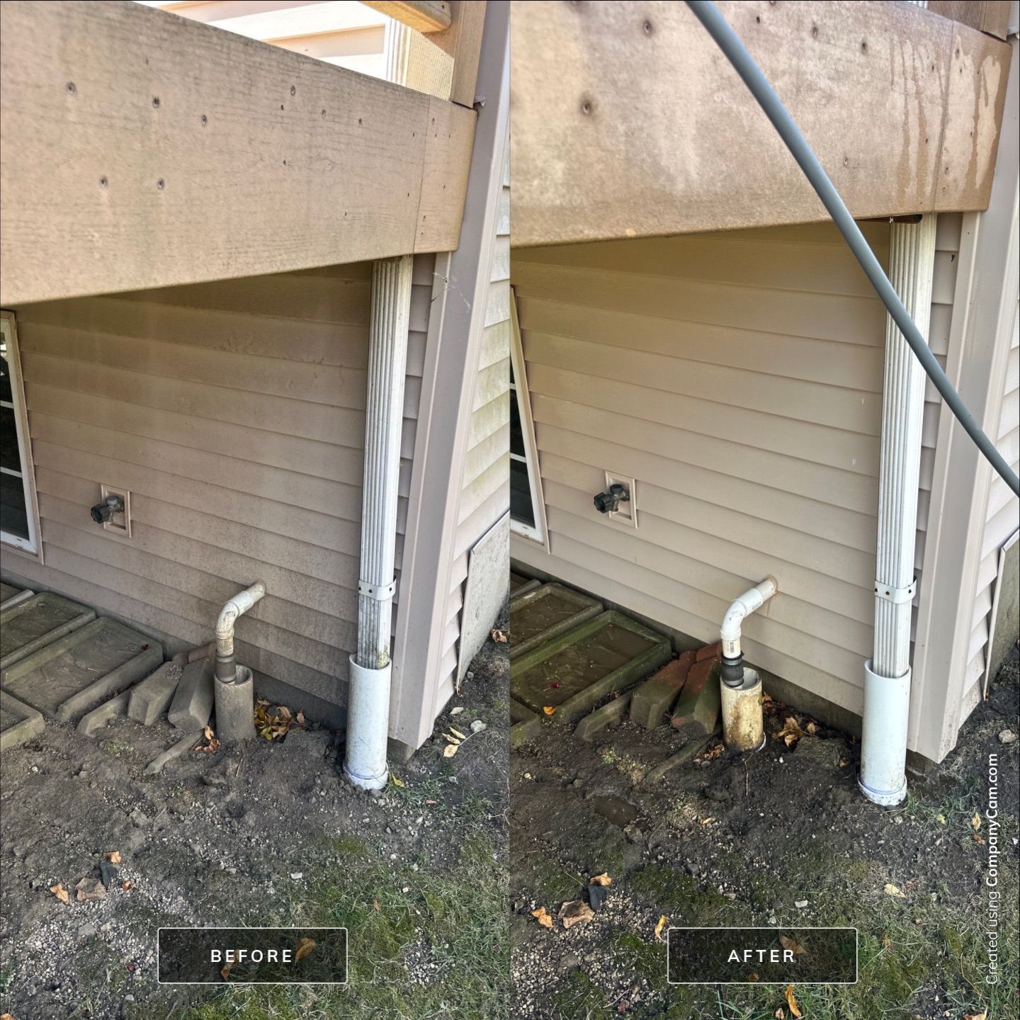 Project in Lake Villa by Simmons Power & Soft Washing