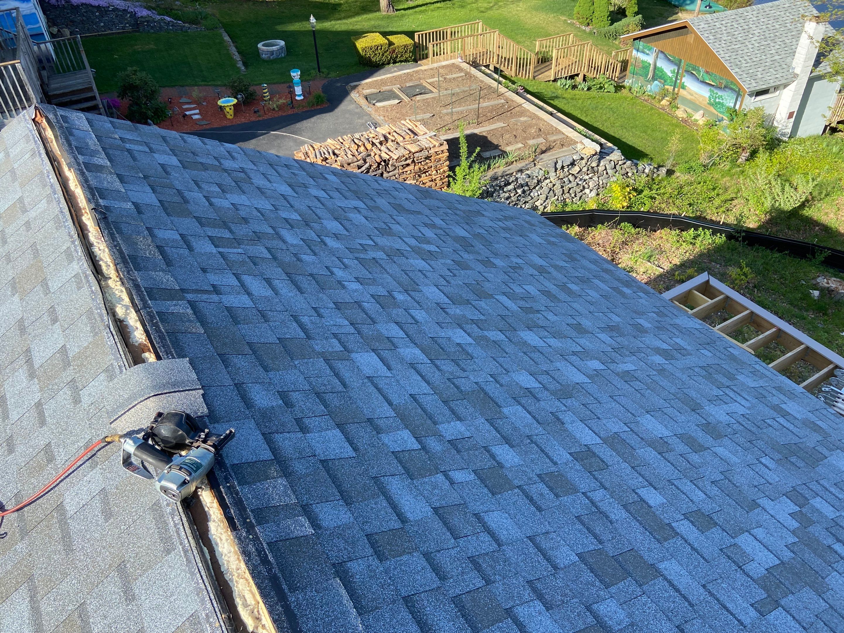 Residential Roofing Installation using Owens Corning TruDefinition by Sensible Home Solutions