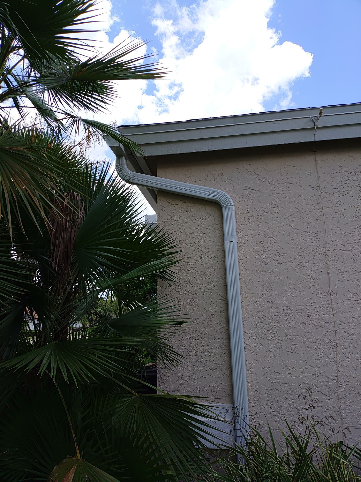 Splash Guard System Installation in Fort Myers FL by Gutter Professor by Gutter Professors