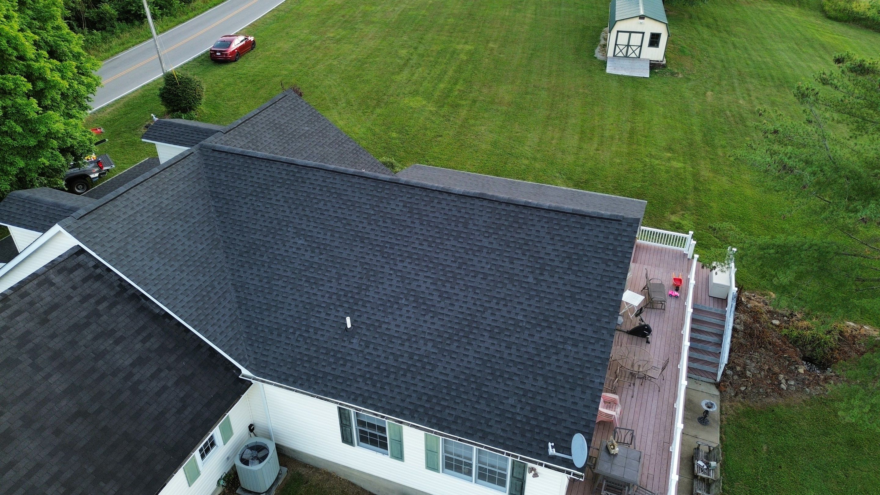 Residential Roofing Installation using Timberline HDZ Shingles - Charcoal by RoofX 