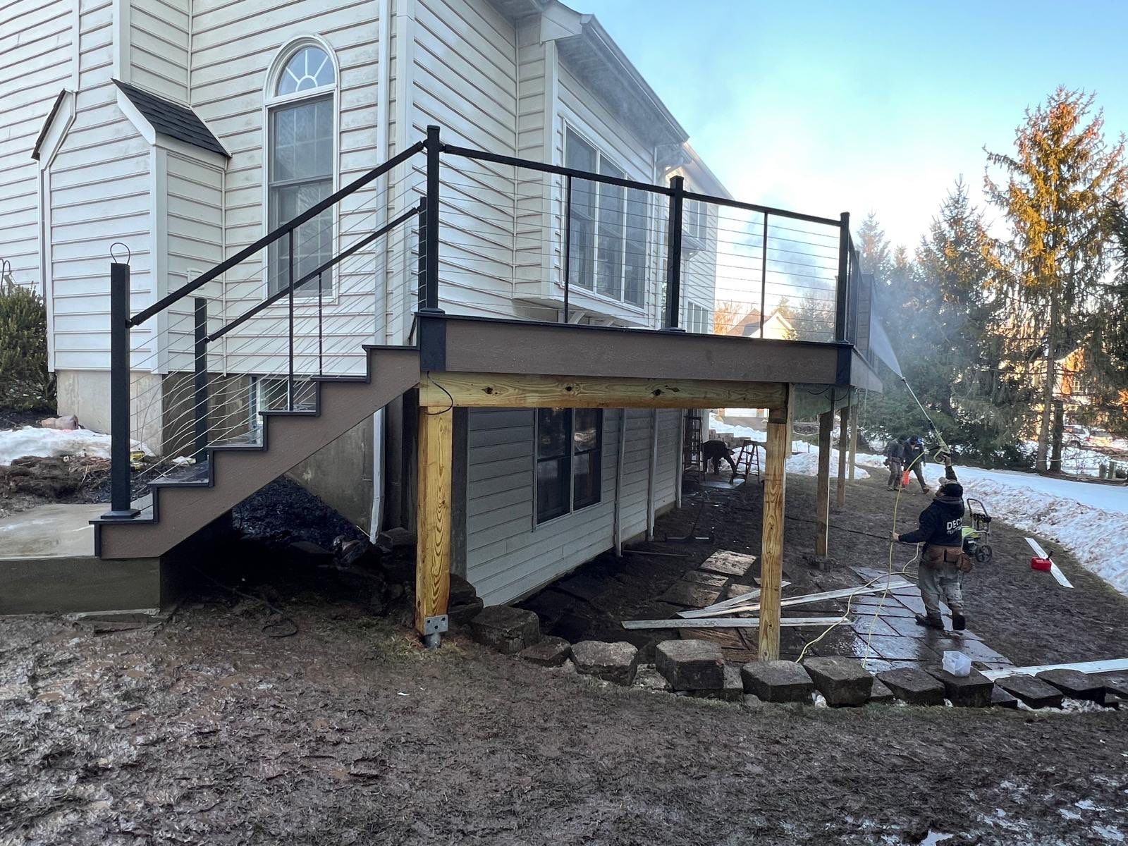 New Deck in Bernards, New Jersey by deck guardian