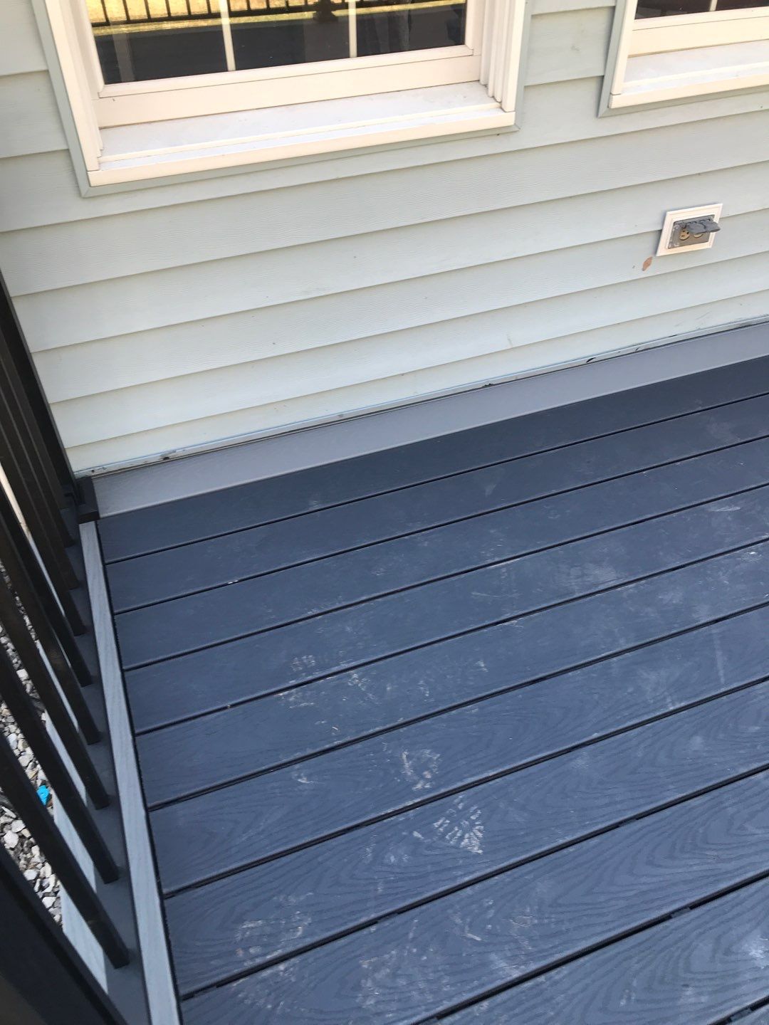 Deck Installation using Trex Decking and Railing  by Secure Construction Company Inc