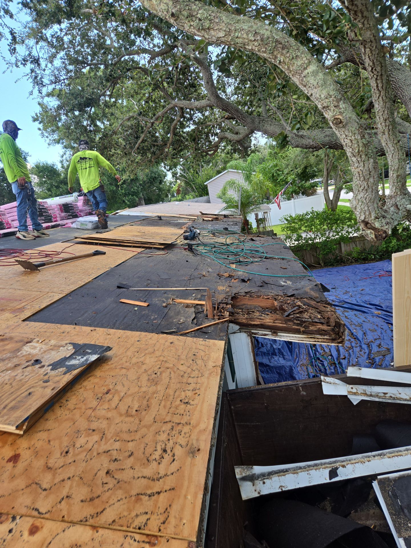 Project in Pinellas Park 33781 by Mitchell Roofing Company LLC 