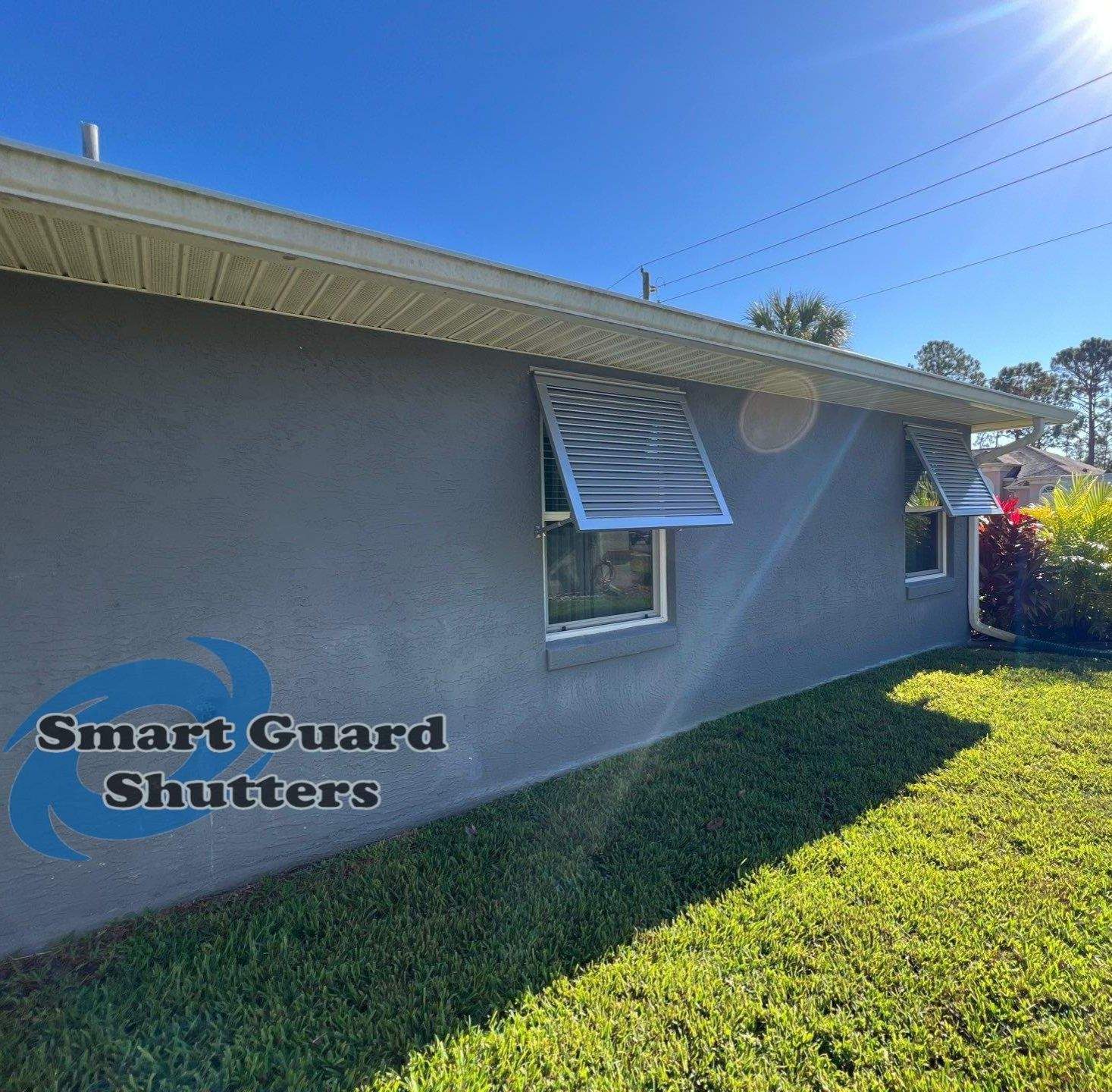 Decorative Bahamas in White Aluminium by Smart Guard Shutters