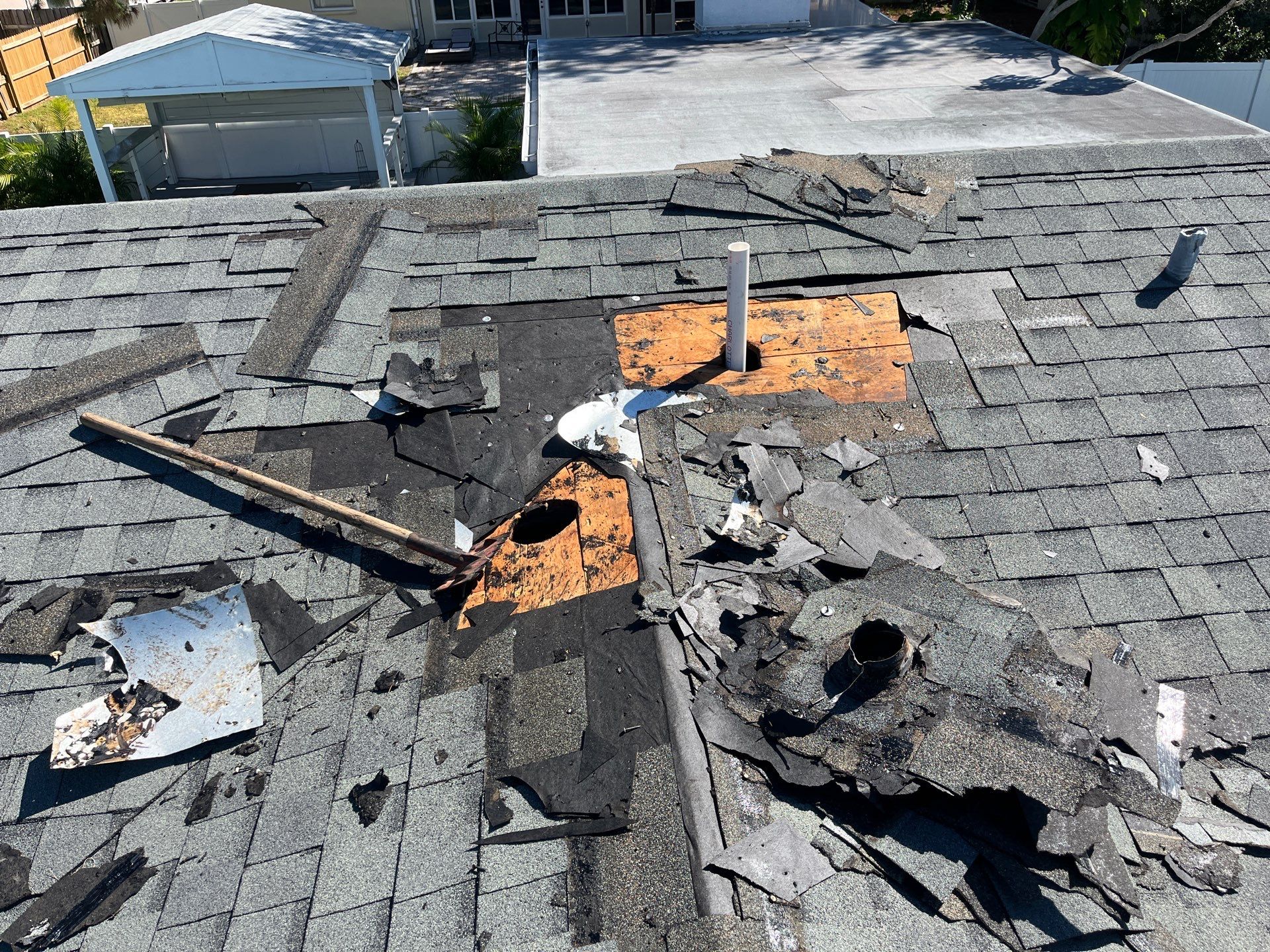Project in St. Petersburg 33703 by Mitchell Roofing Company LLC 