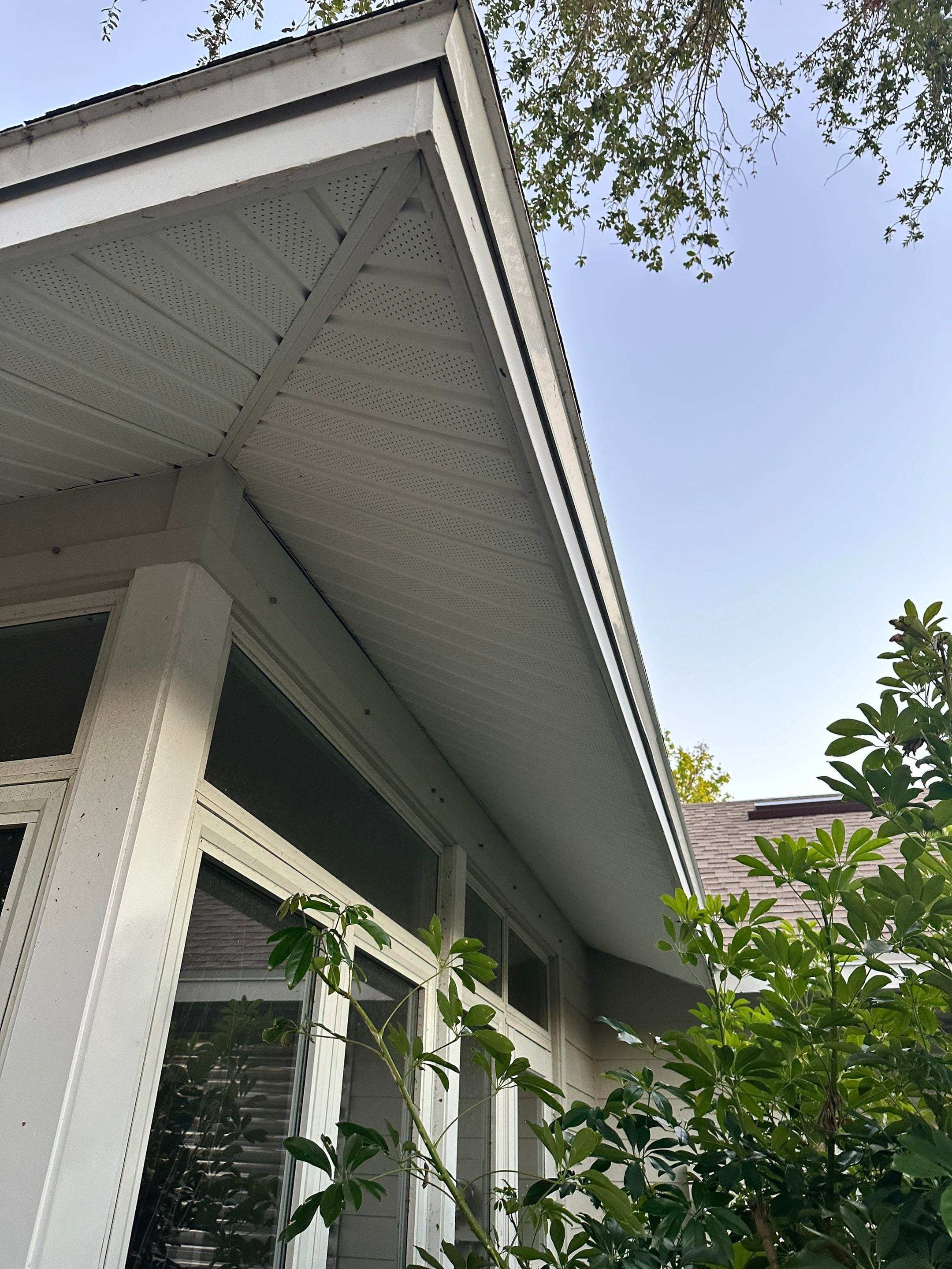 Replace All Soffit in the House in Sarasota FL by Gutter Professors