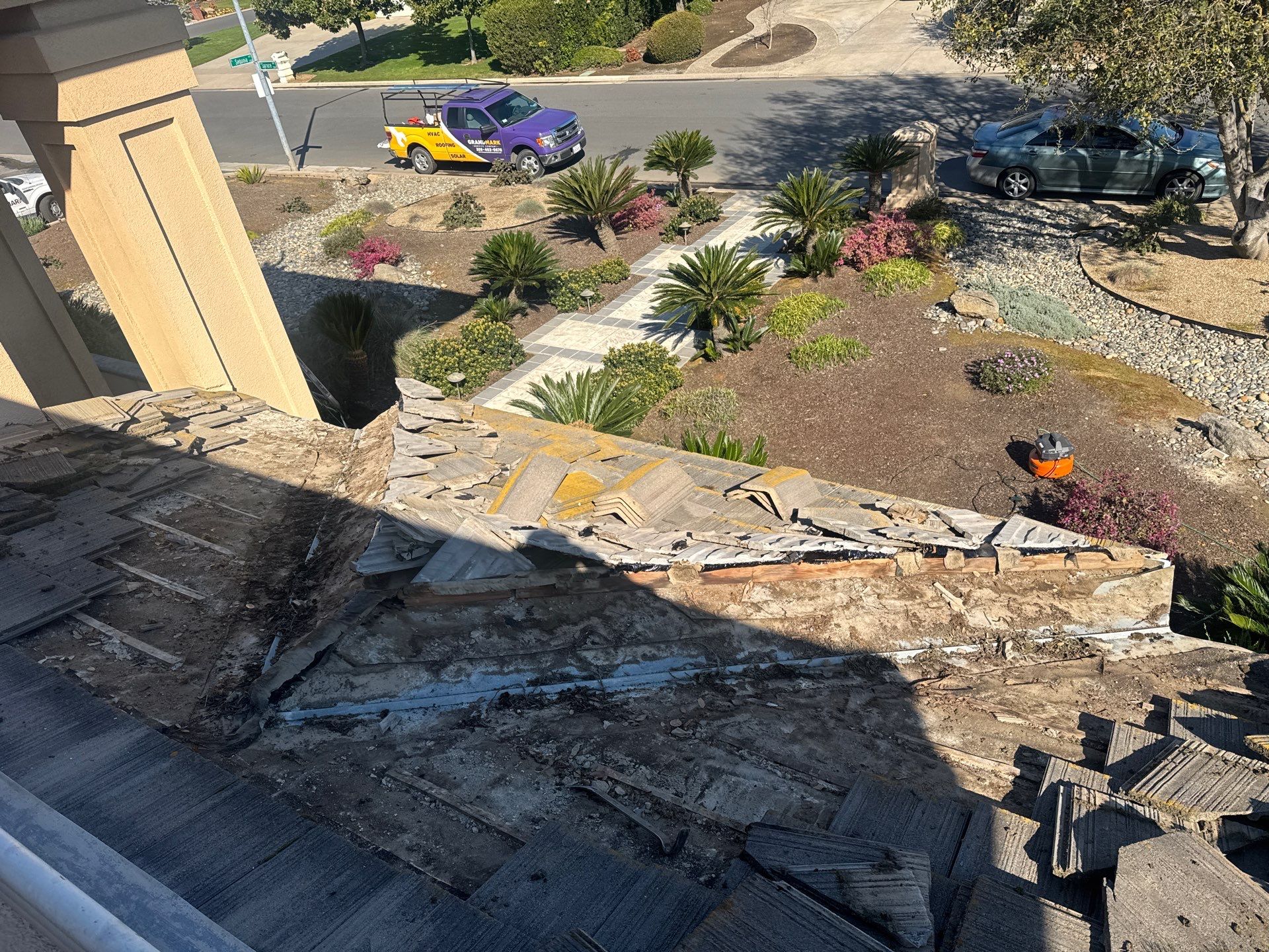 Solar Roof Leak Repair  by Grandmark Service Company
