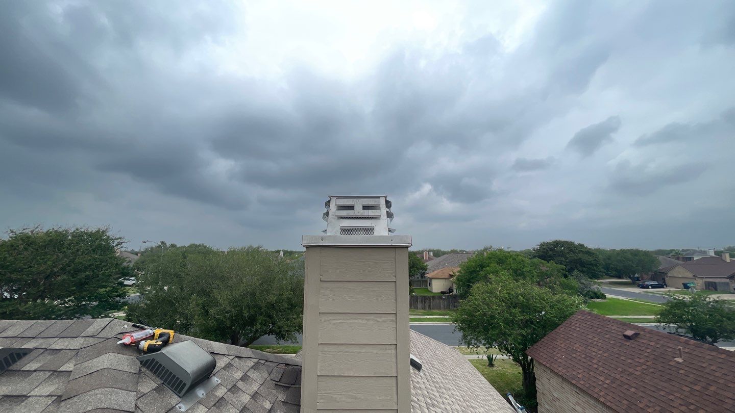 Chimney Cap Replacement by Lighthouse Roofing