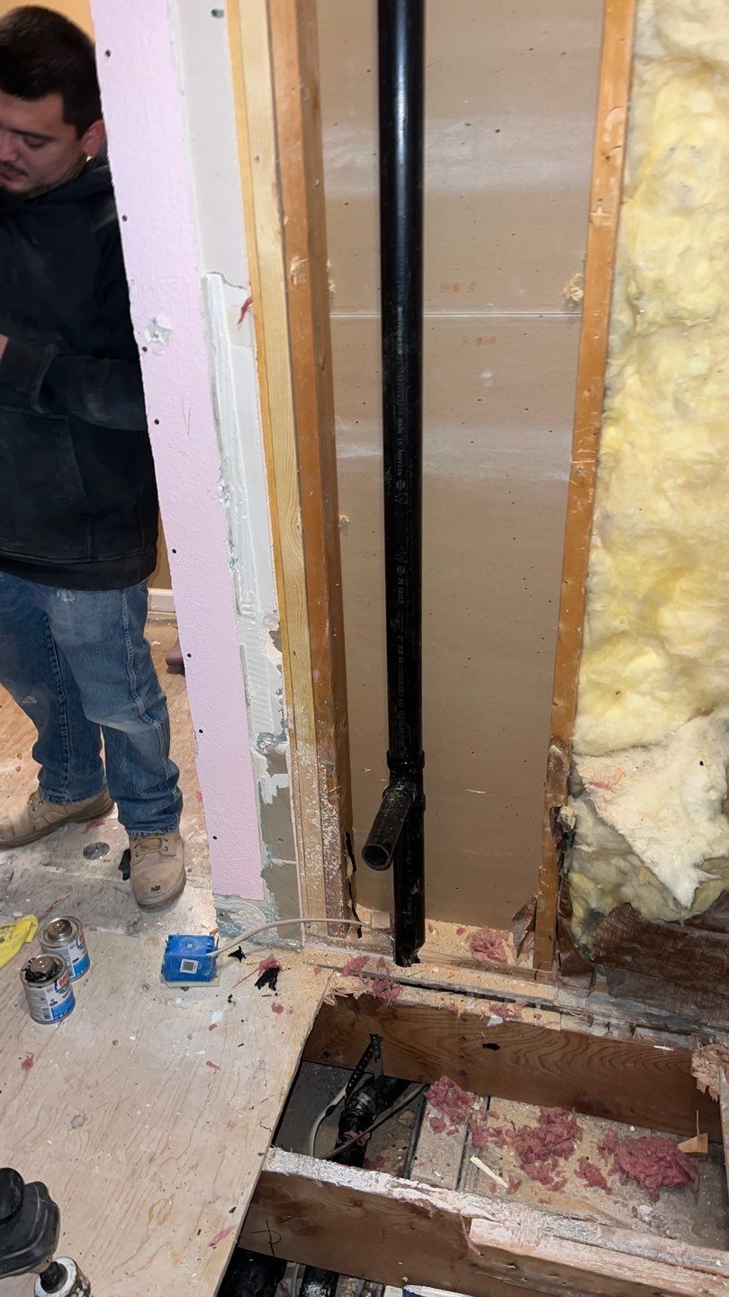 Two Bathroom Remodel  by Plumbing Connect Systems LLC