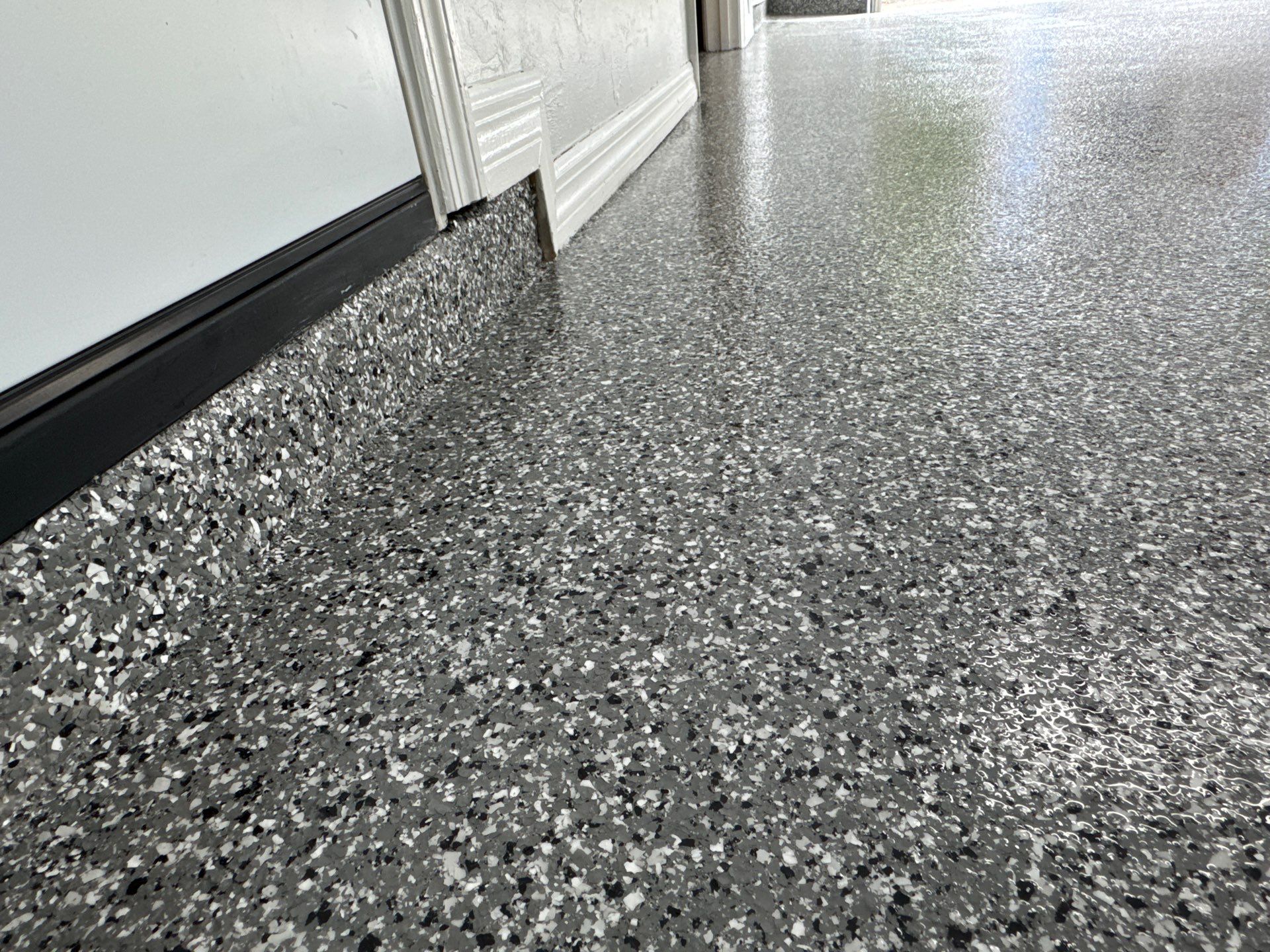 Garage Project in Alachua, FL in Smoke by Cross Creek Concrete Coatings