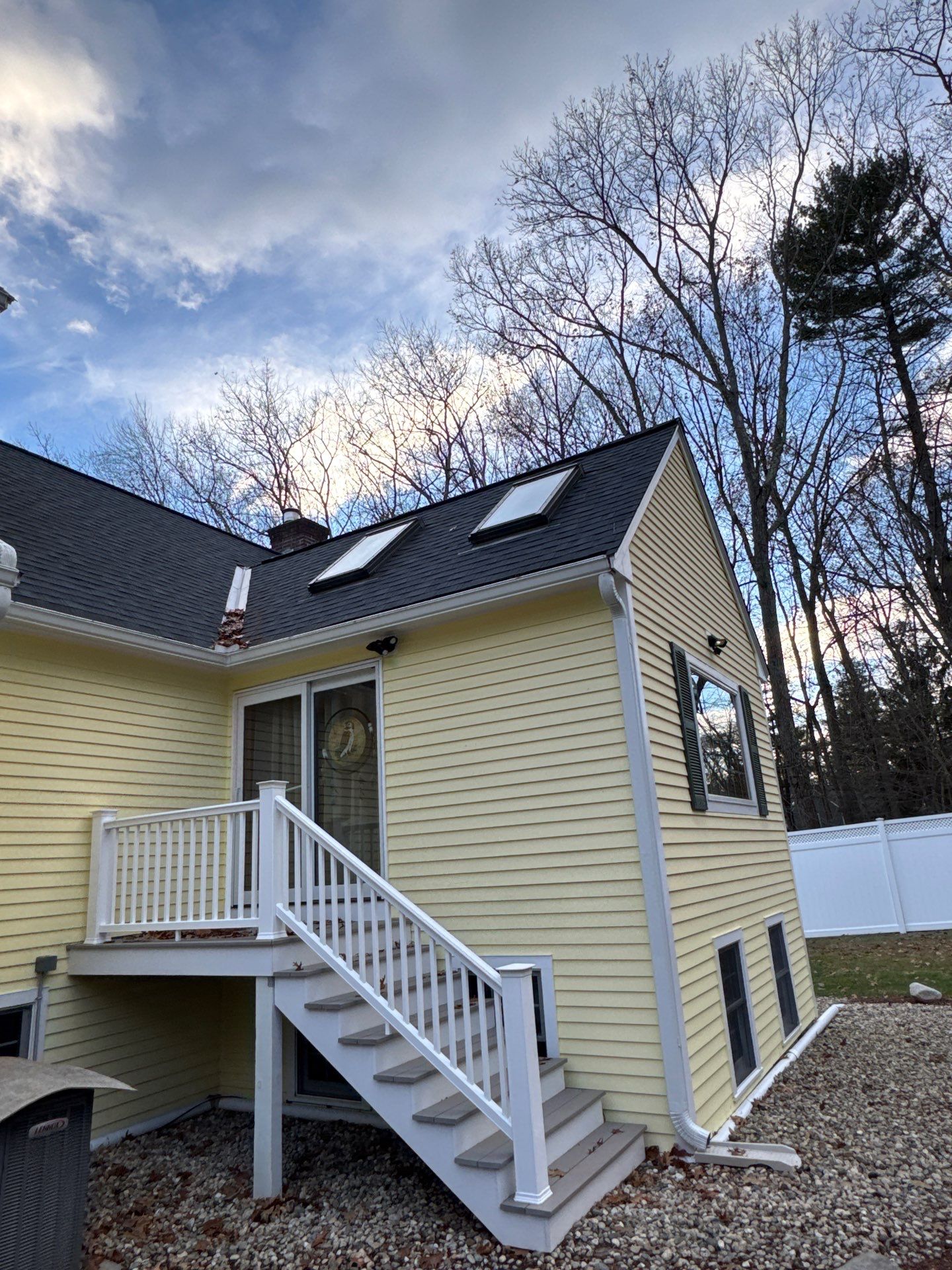 Chelmsford Premium Roof: Onyx Black Shingles with Standing Seam Metal Porch by Mighty Dog Roofing of Greater Middlesex County