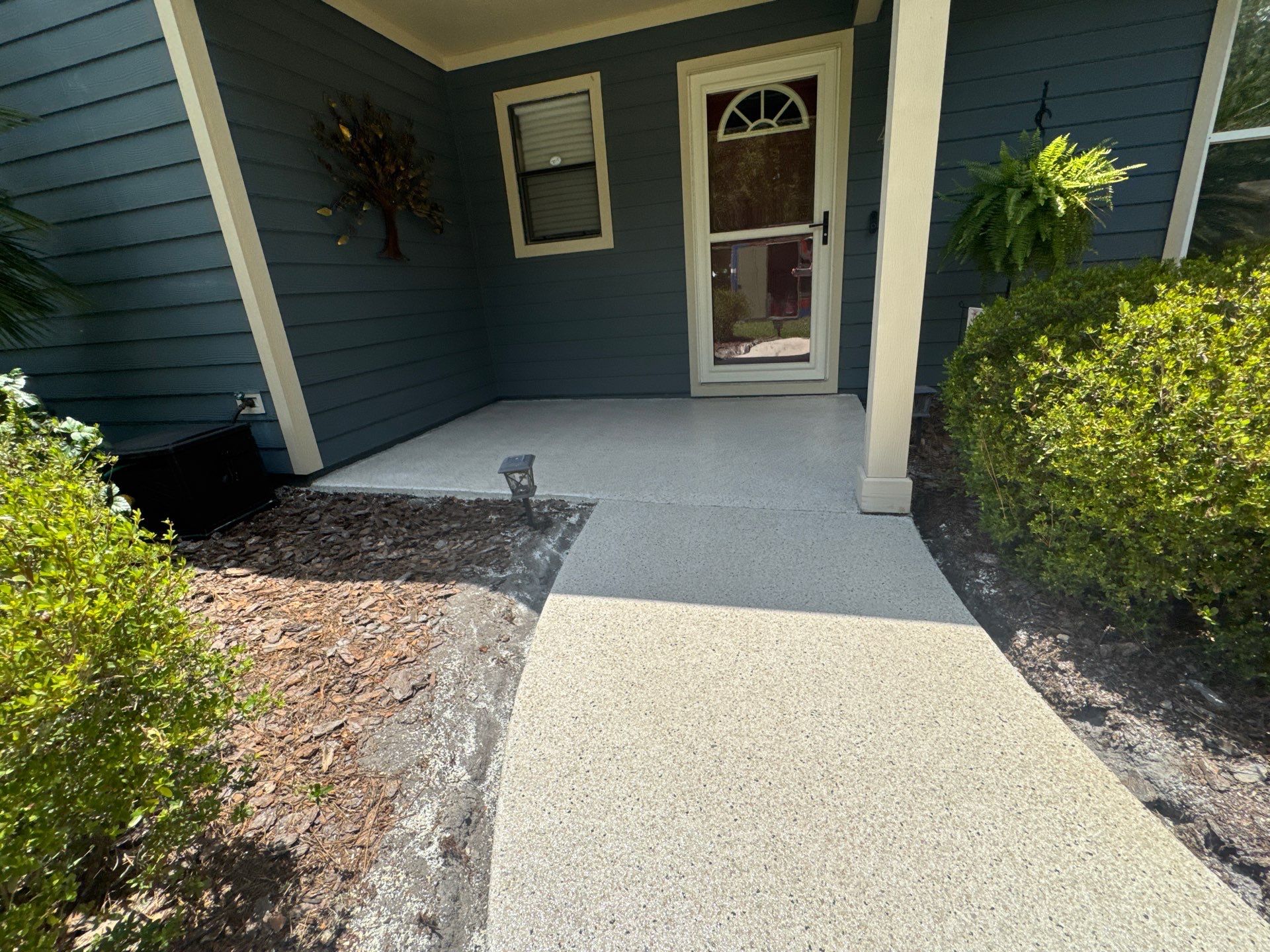 Porch and Carport Project in Gainesville, FL in Hybrid Plataeu by Cross Creek Concrete Coatings