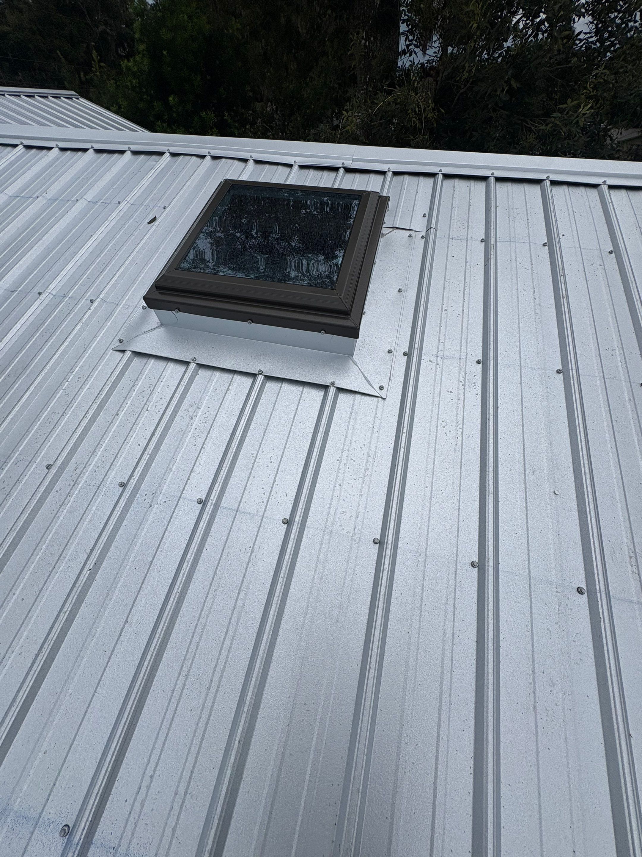 Residential Metal Roofing Installation with Ultra Rib Panels in New Smyrna Beach by Pinnacle Roofing Group